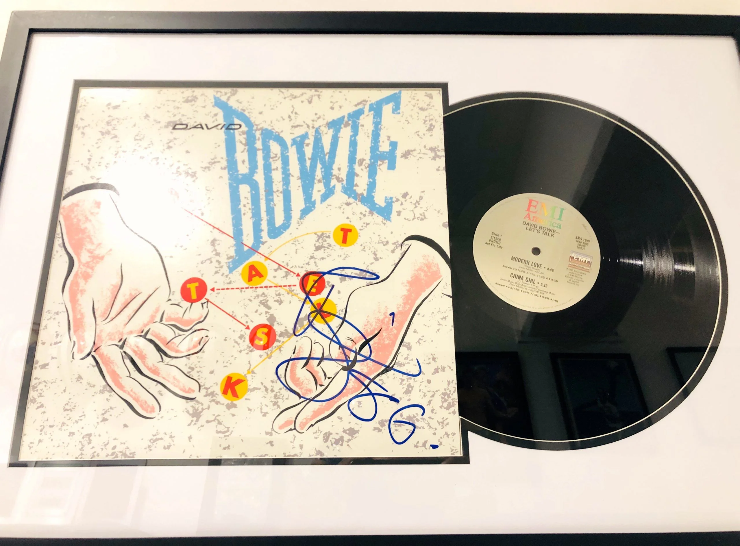 Disco LP Enmarcado / Musica / David Bowie