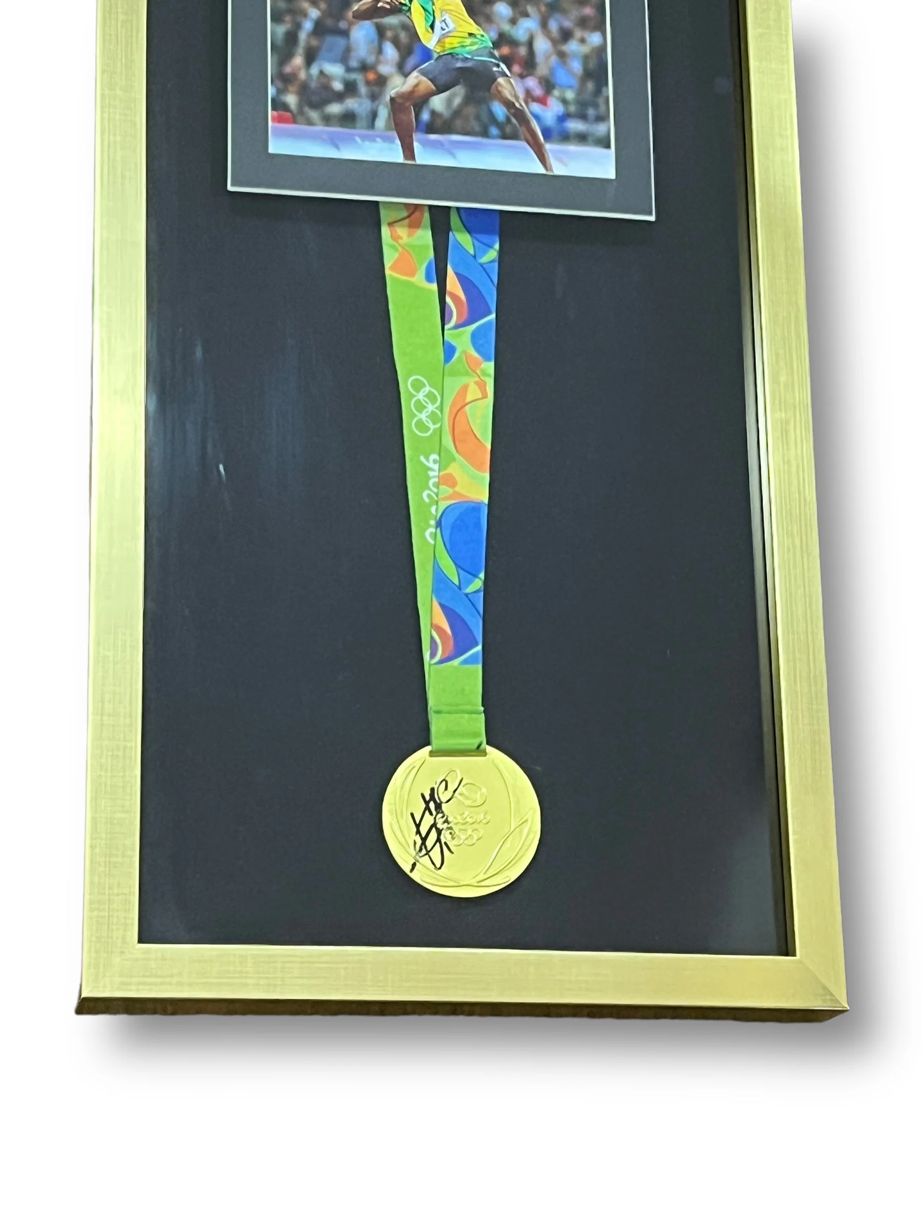 Medalla Enmarcada / Atletismo / Usain Bolt - Image 3