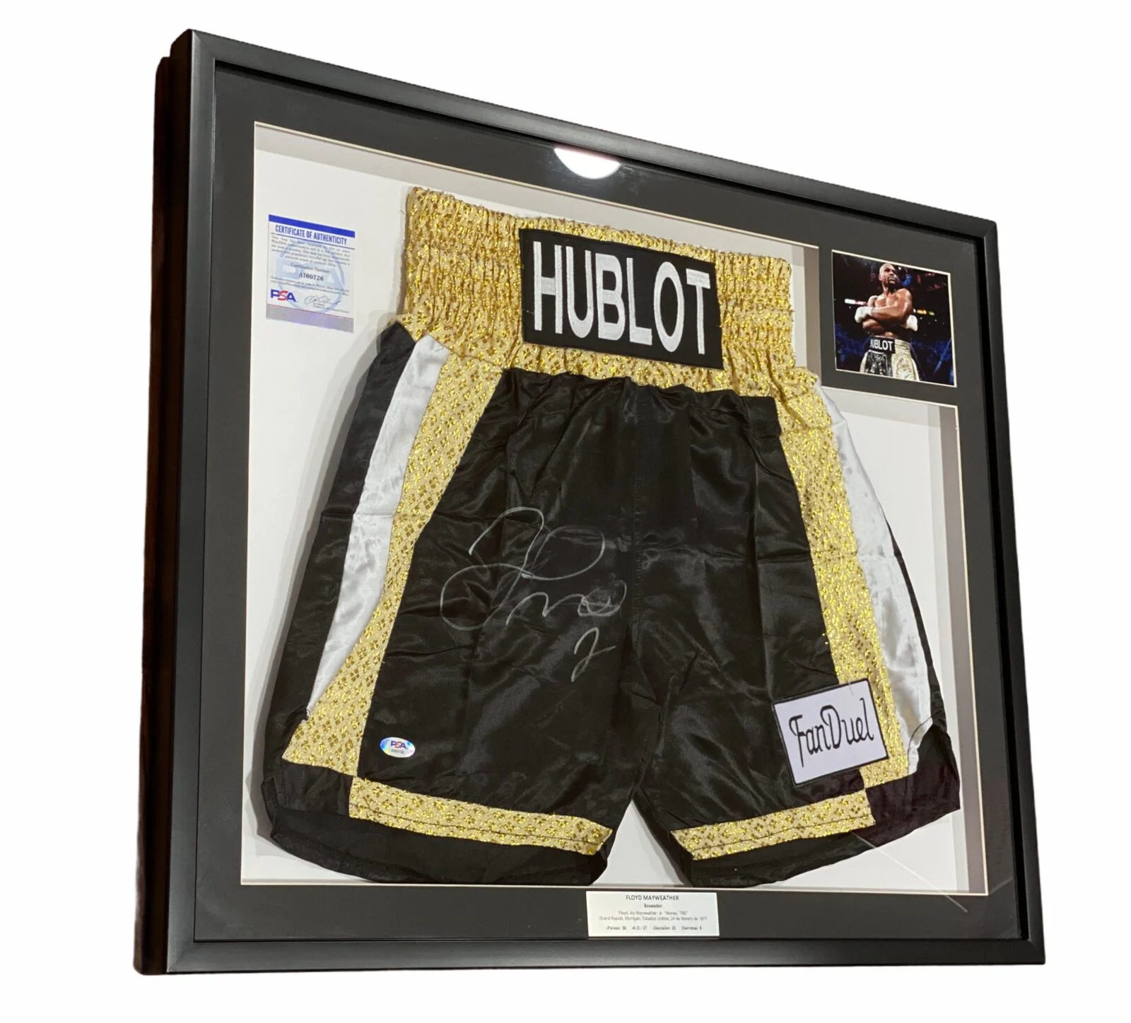 Shorts Enmarcados / Boxeo / Floyd Mayweather - Image 2
