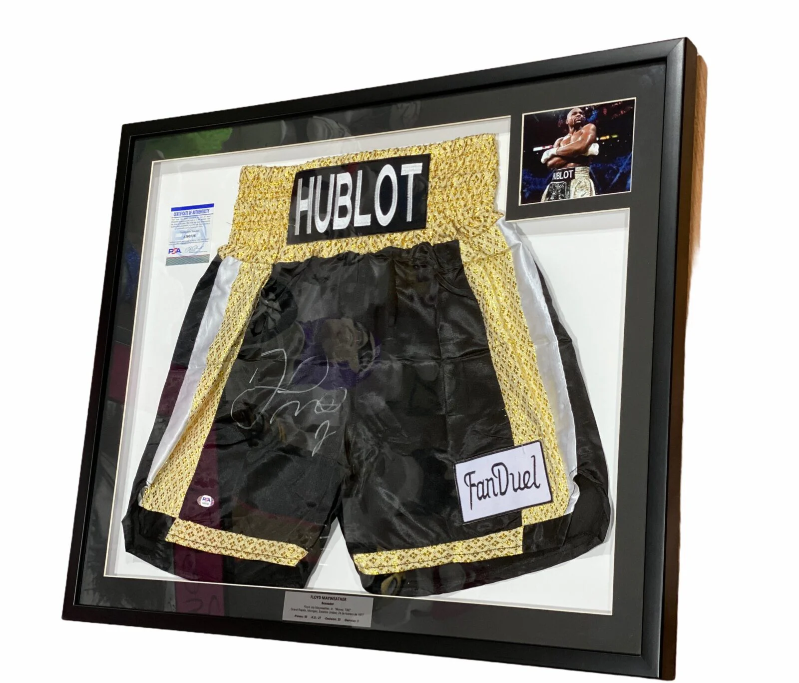 Shorts Enmarcados / Boxeo / Floyd Mayweather - Image 3