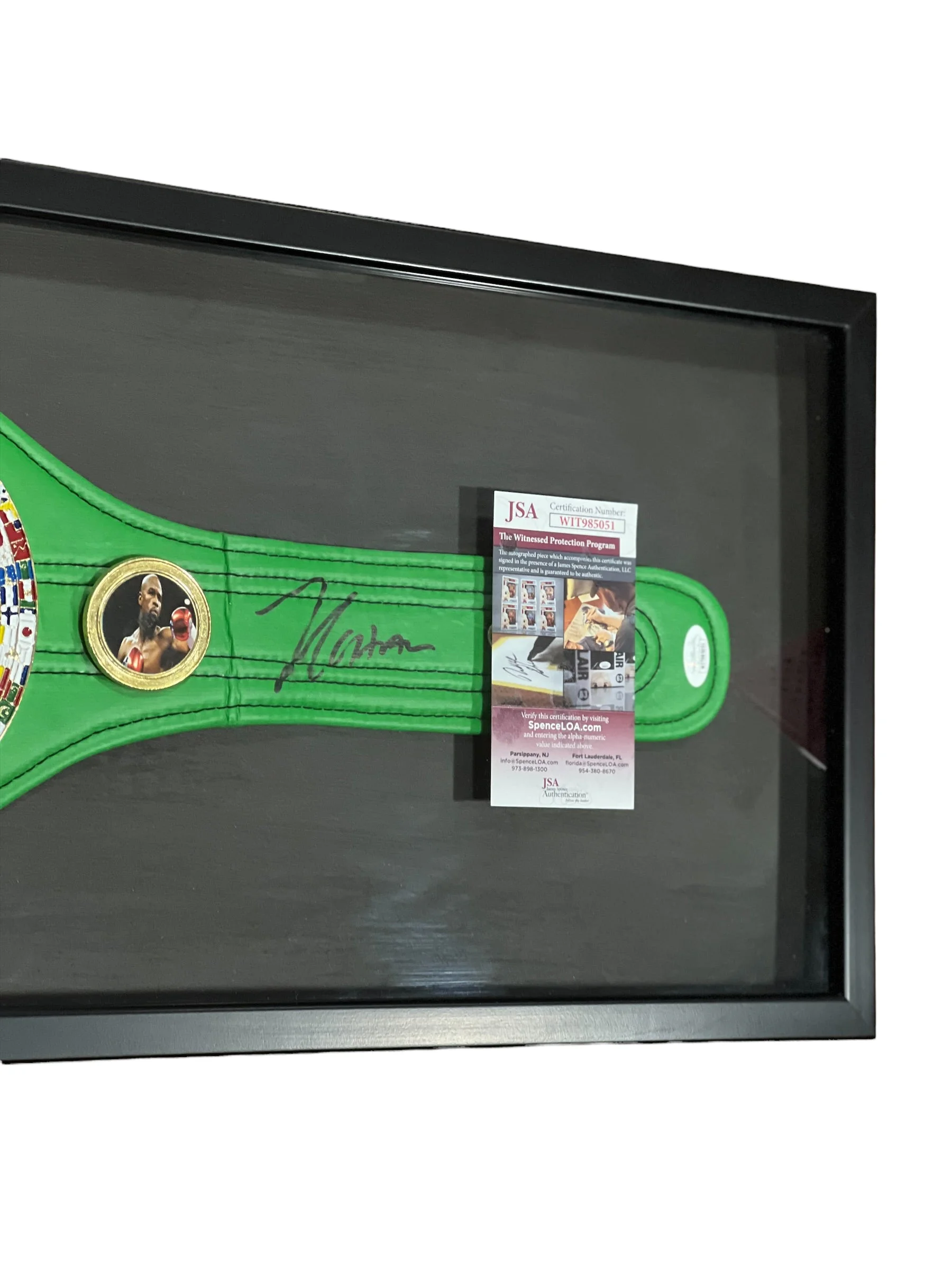 Cinturón Mini Enmarcado / Boxeo / Julio Cesar Chavez - Image 3