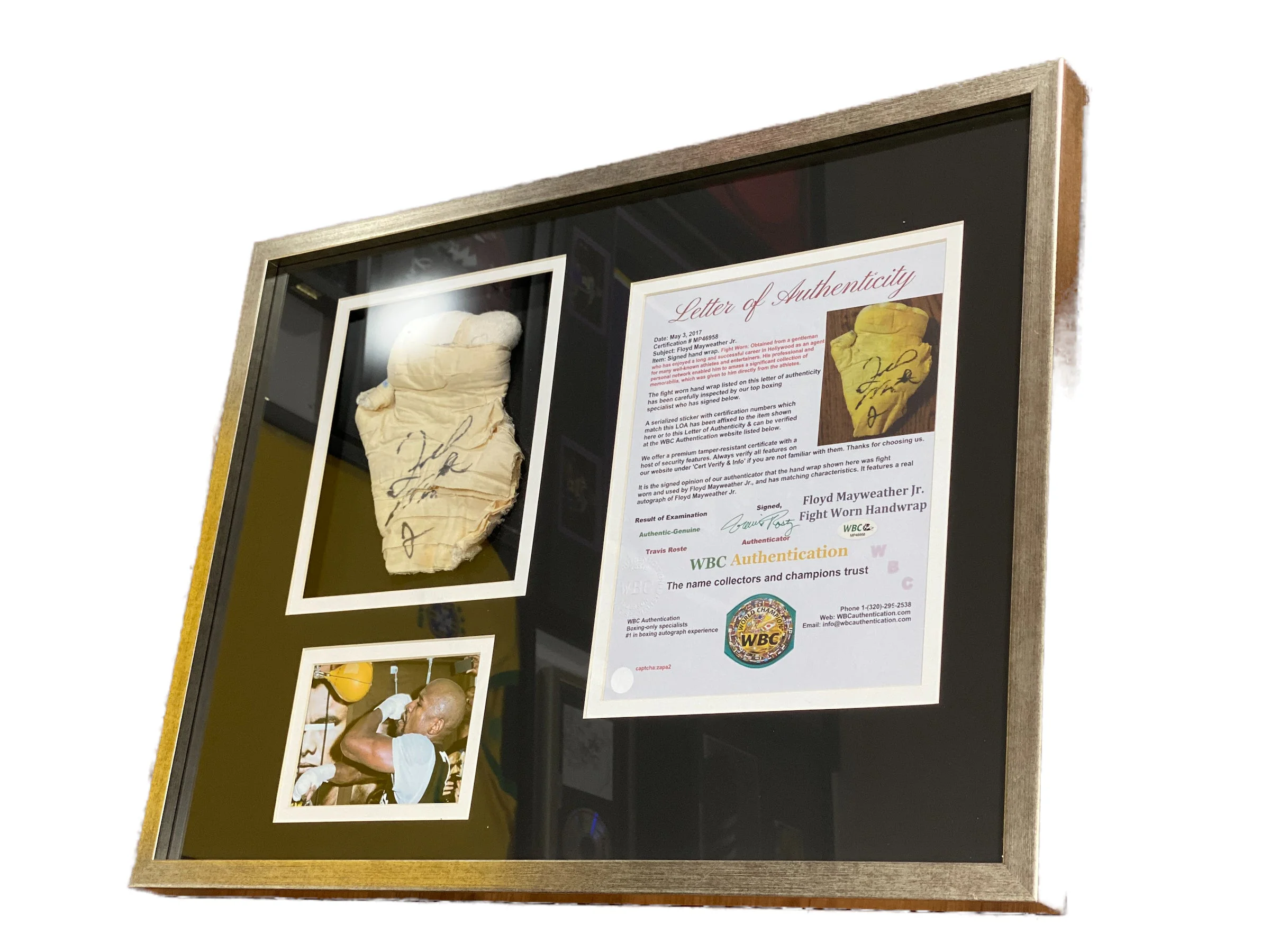 Venda Enmarcada / Boxeo / Floyd Mayweather - Image 3