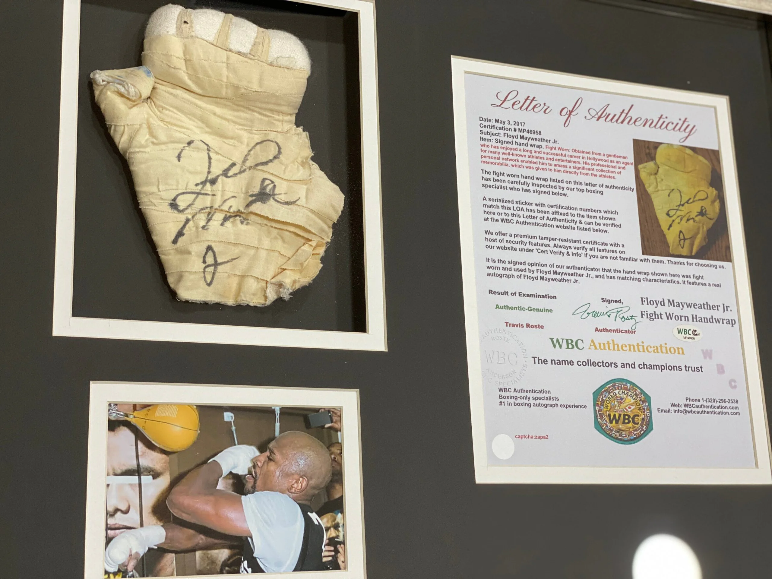 Venda Enmarcada / Boxeo / Floyd Mayweather - Image 4