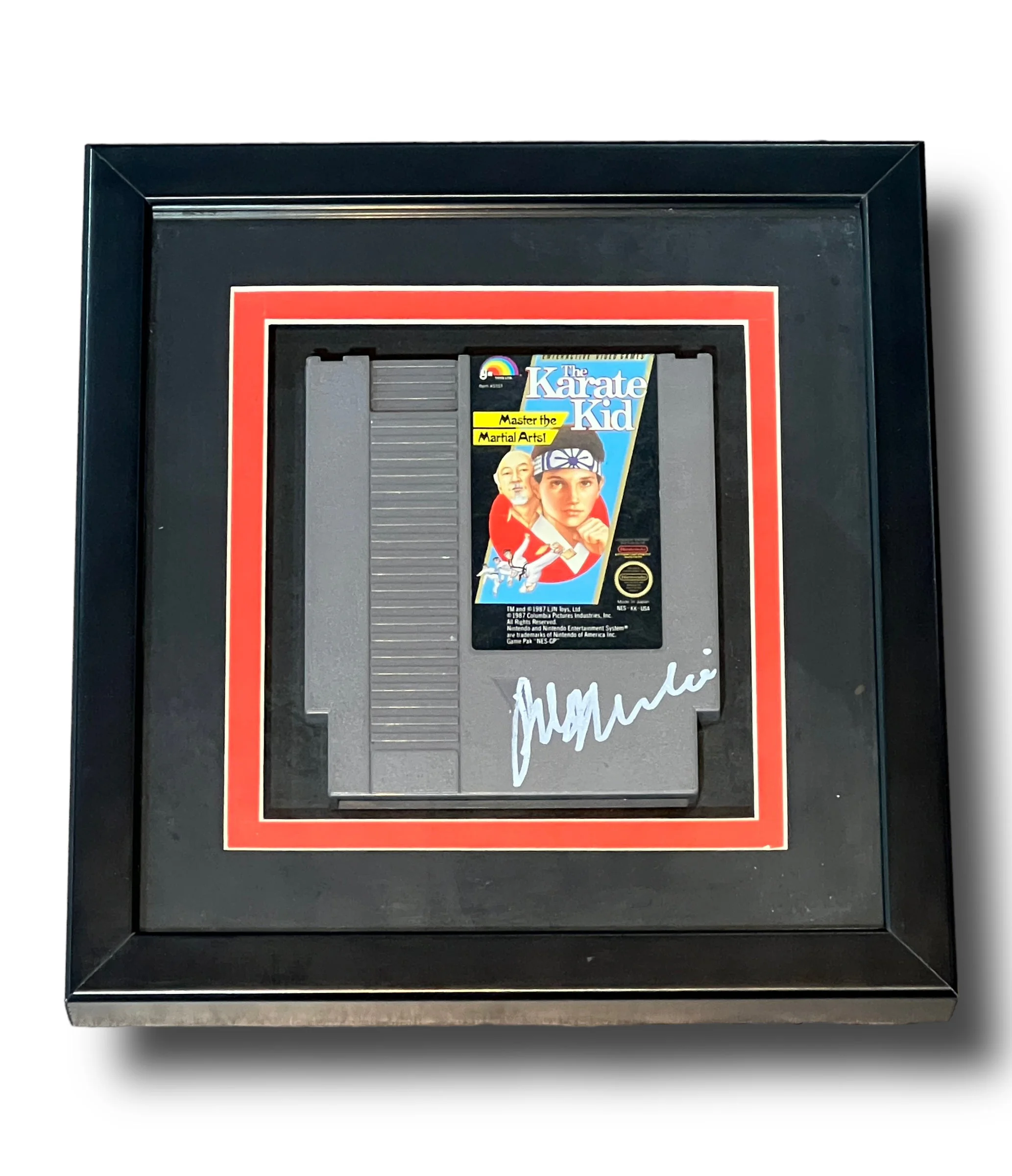 Cassette Enmarcado / Karate Kid / Ralph Macchio