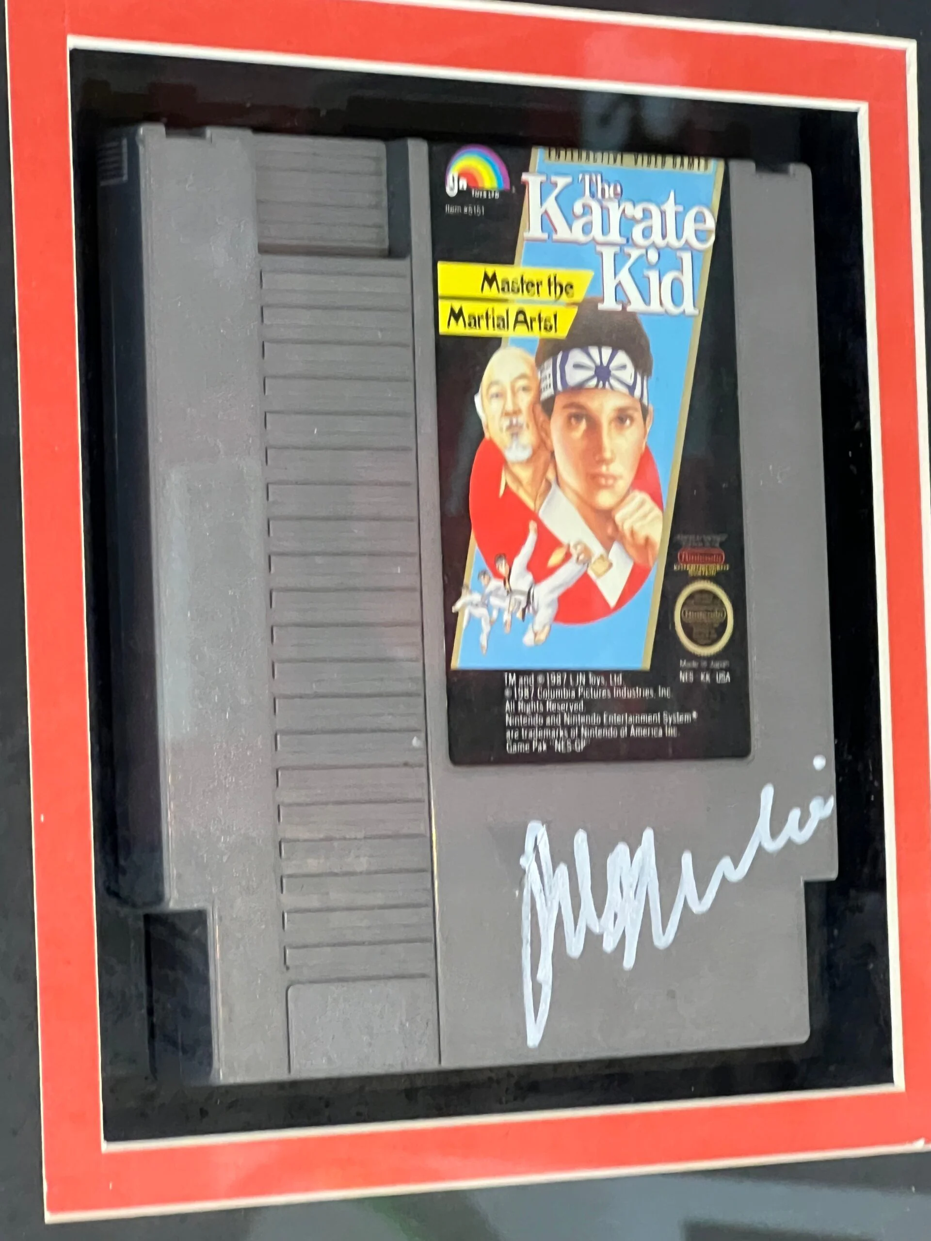 Cassette Enmarcado / Karate Kid / Ralph Macchio - Image 4
