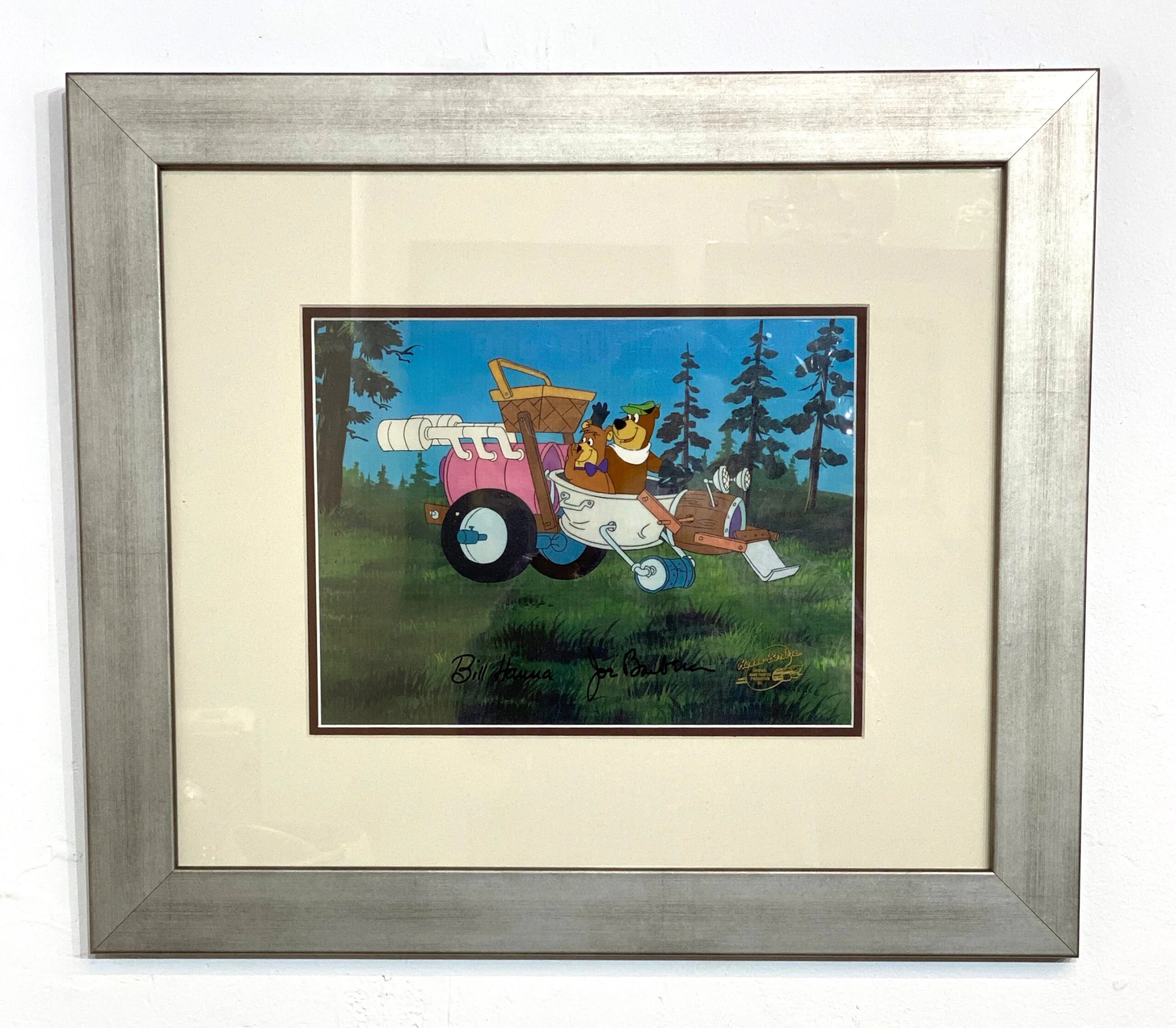 Cuadro Enmarcado / Cine / Yogi Bear and son