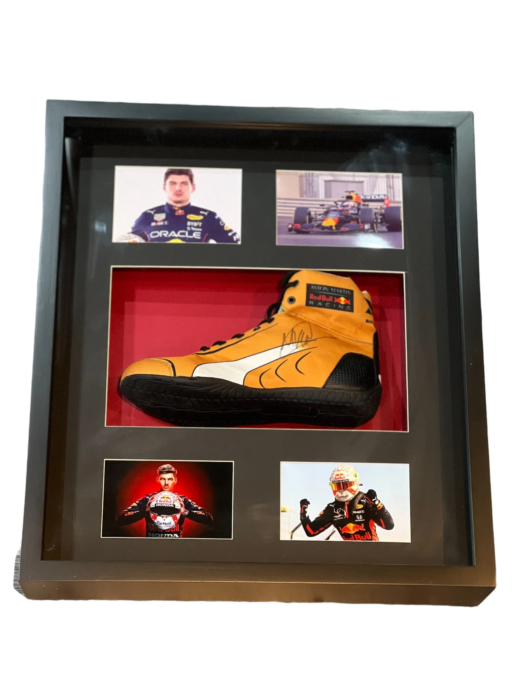 Bota Enmarcada / F1 / Max Verstappen (Red Bull)