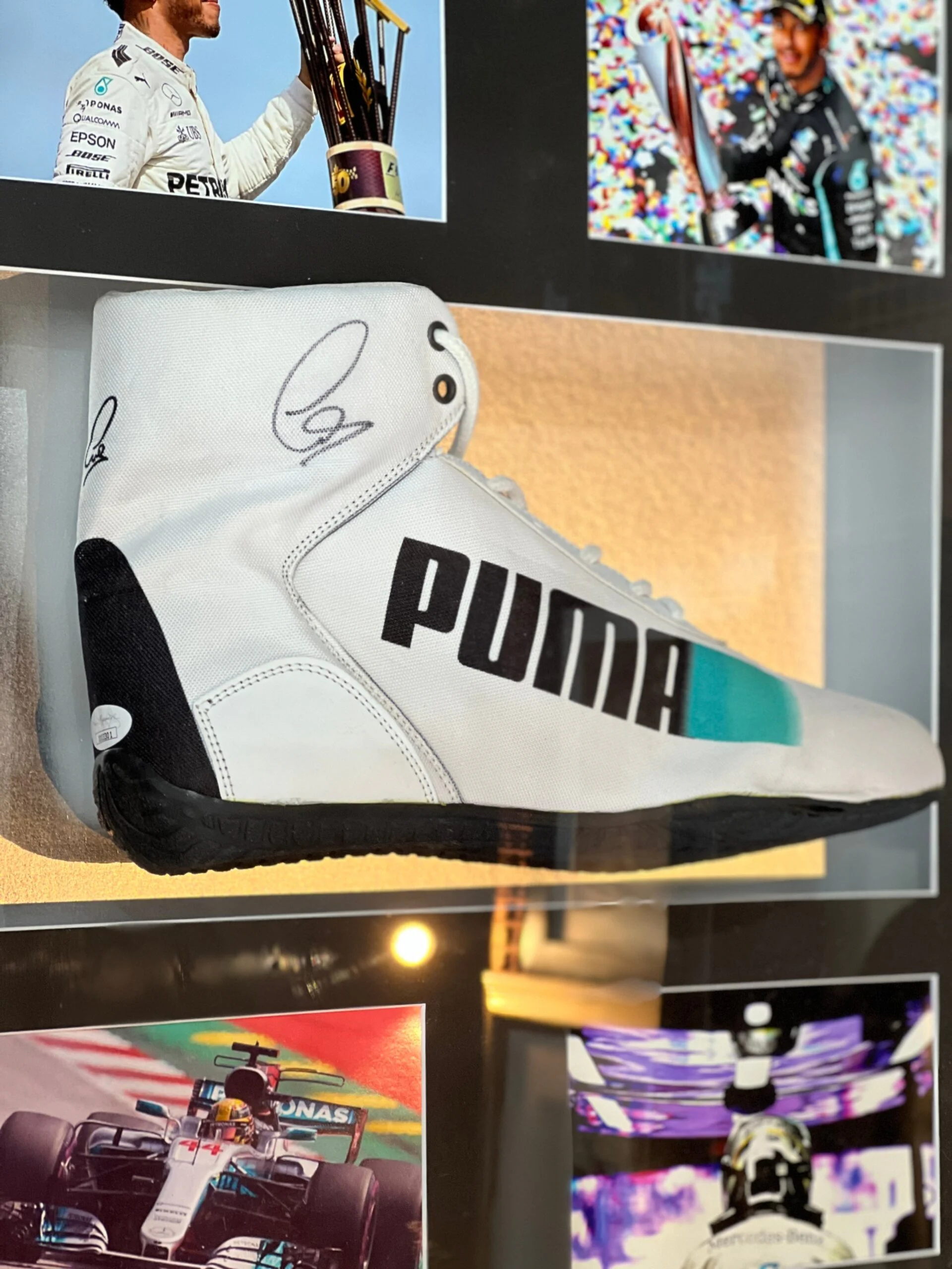 Bota Enmarcada / F1 / Lewis Hamilton (Mercedes) - Image 3