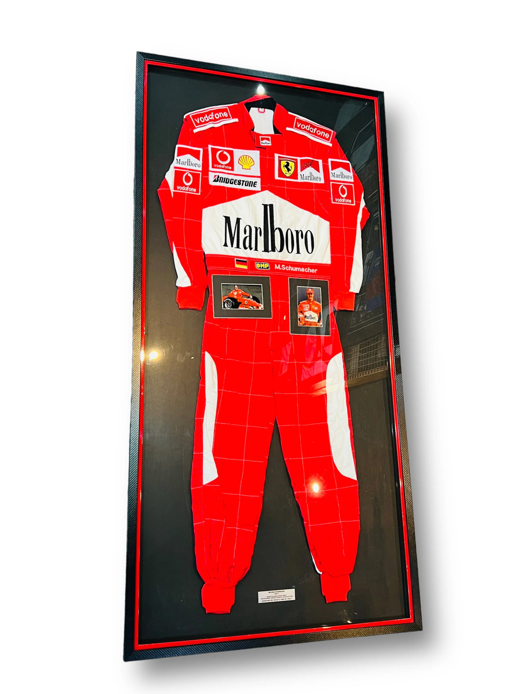 Traje enmarcado / Ferrari / Michael Schumacher