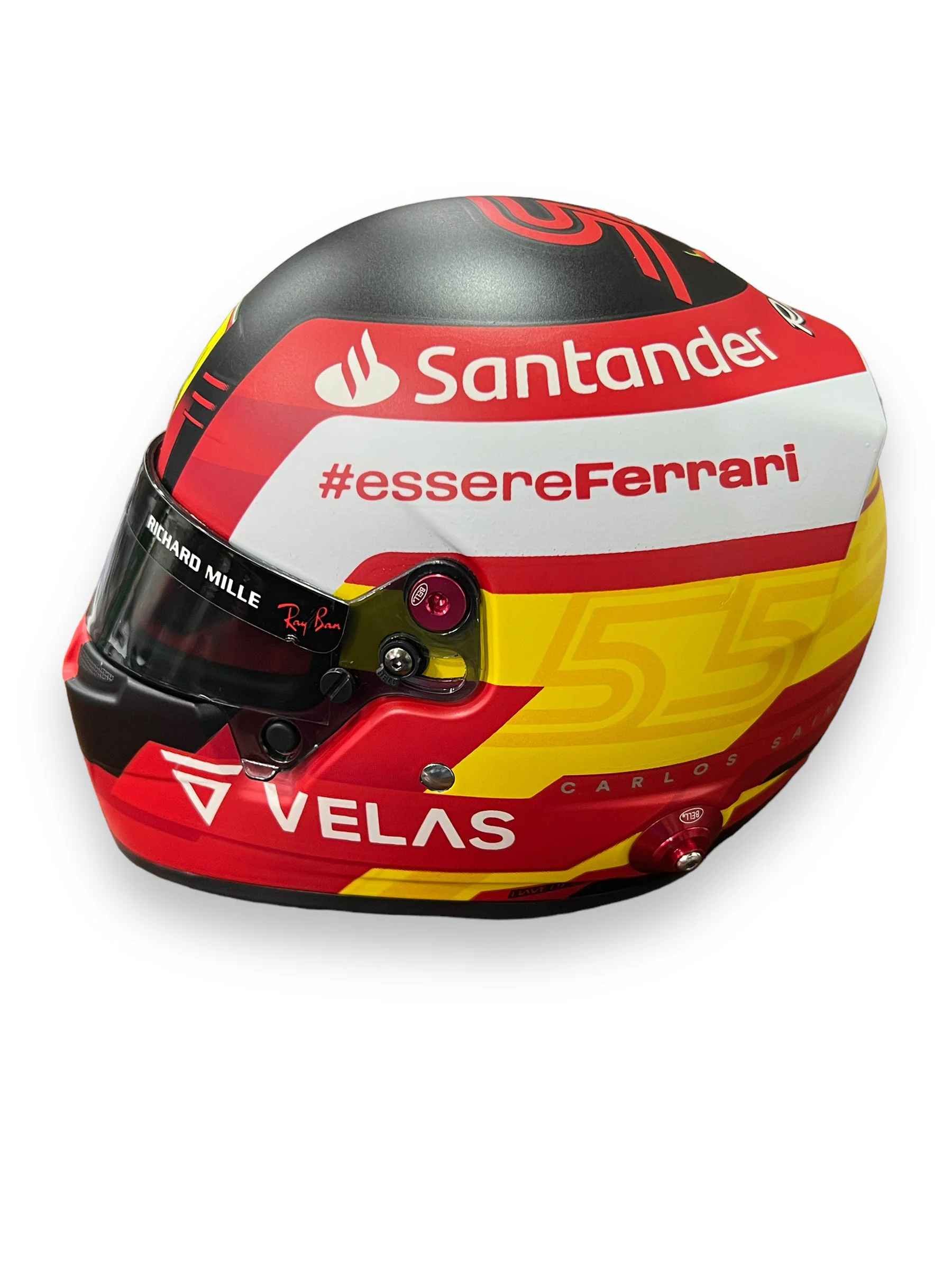 Mini Casco / F1 / Carlos Sainz Jr (Ferrari 2022) - Image 2