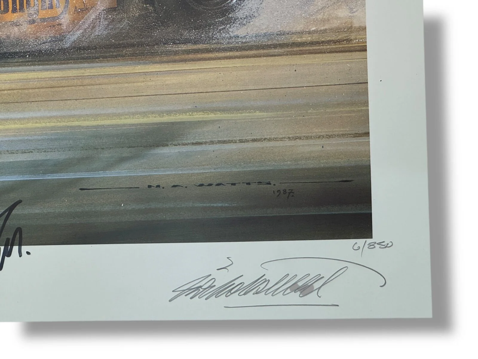 Litografia Enmarcada / Lotus / Ayrton Senna - Image 2