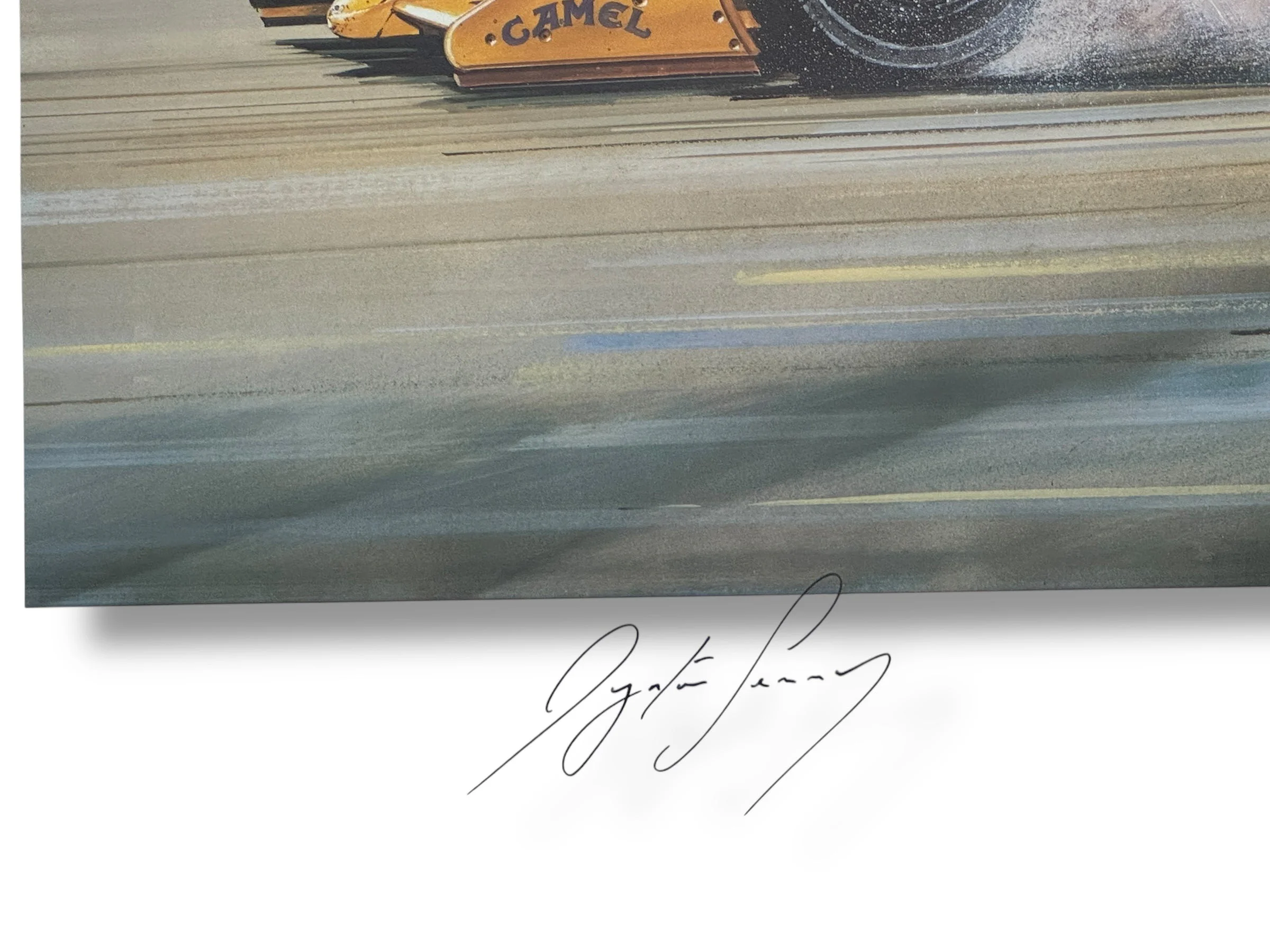 Litografia Enmarcada / Lotus / Ayrton Senna - Image 3