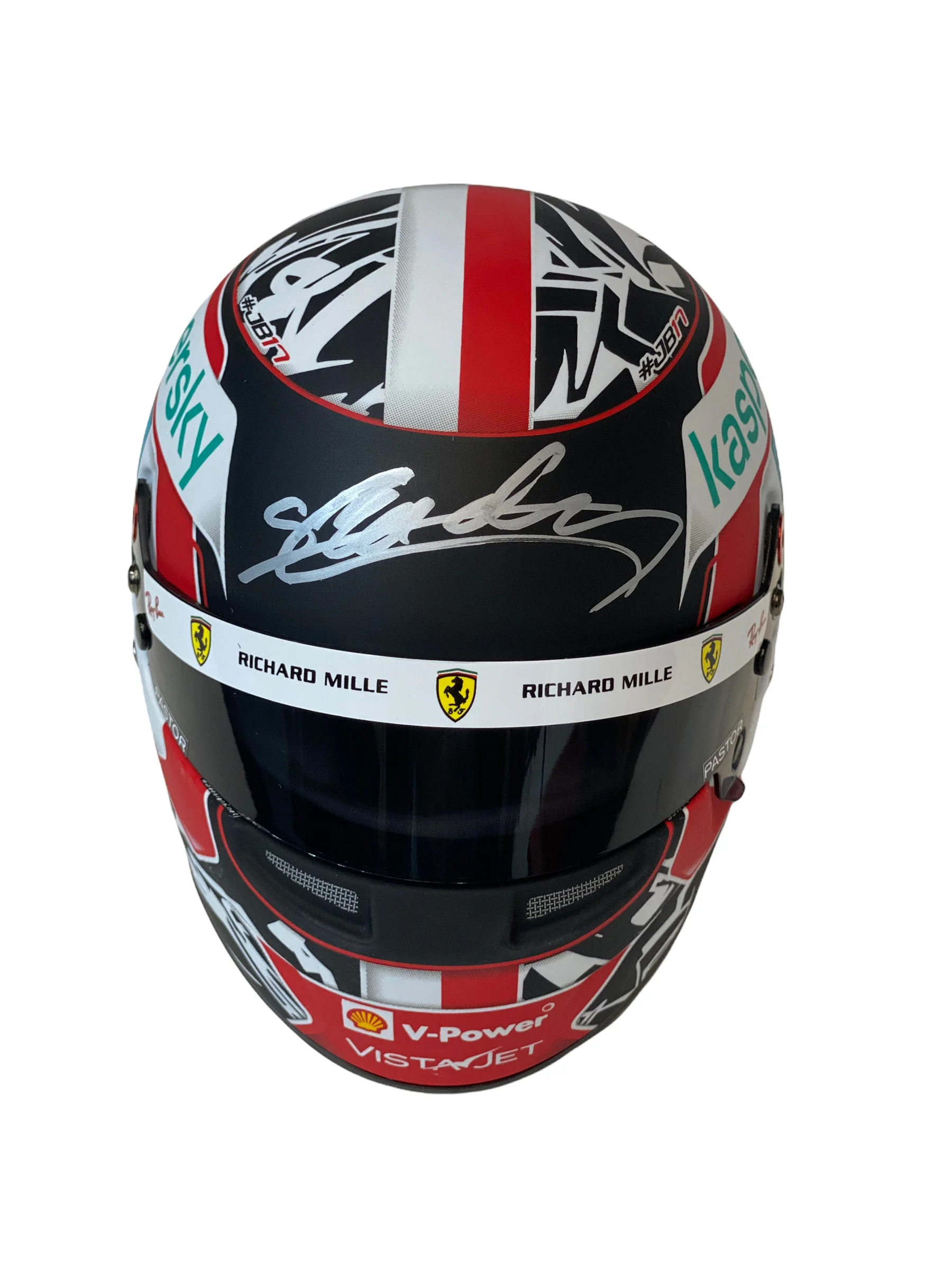 Mini Casco / F1 / Carles Leclerc