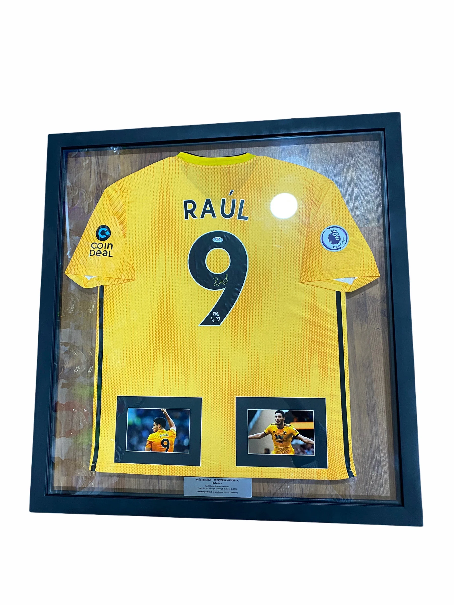 Jersey Enmarcado | Wolverhampton | Raúl Jiménez