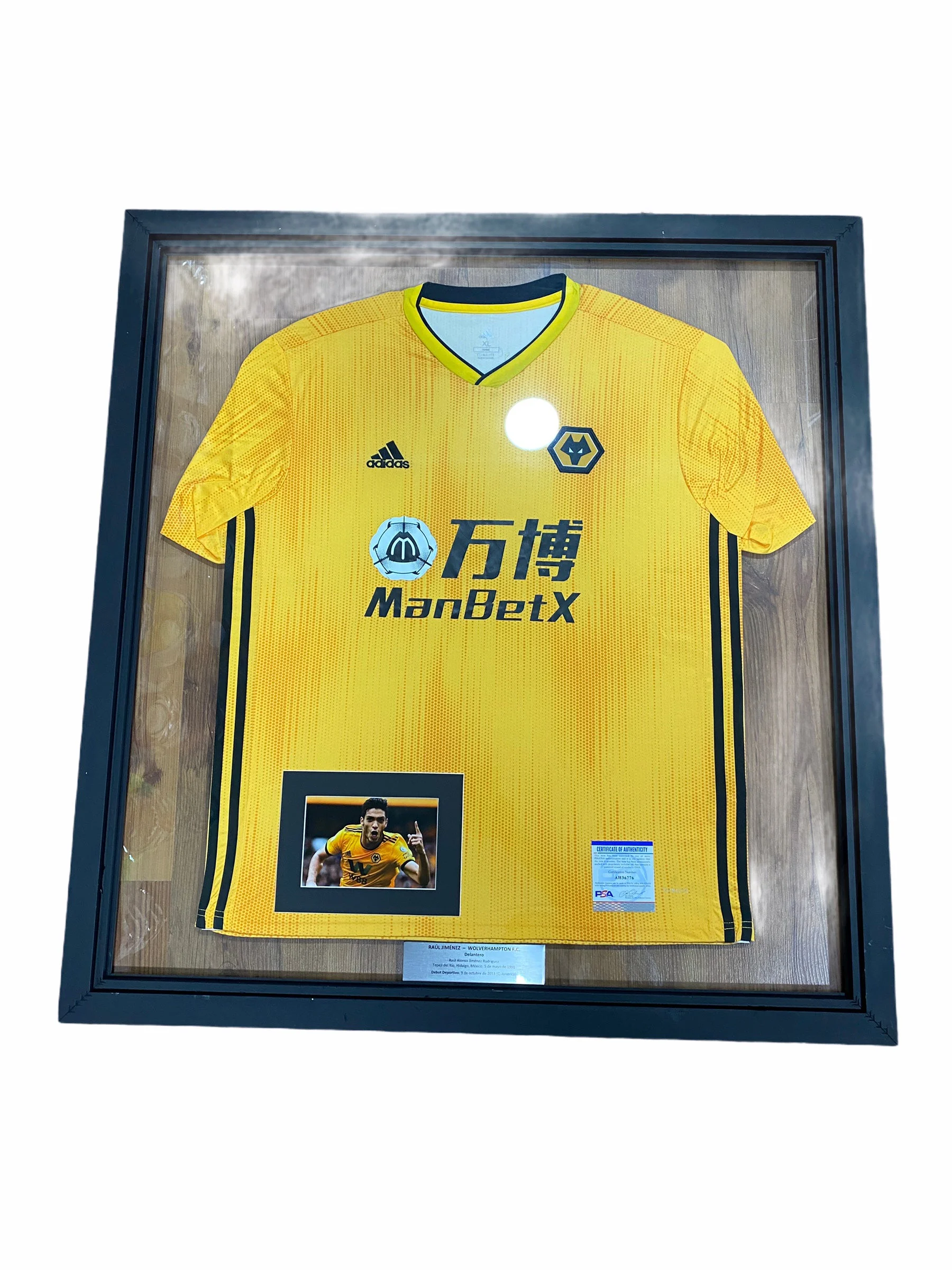 Jersey Enmarcado | Wolverhampton | Raúl Jiménez - Image 2