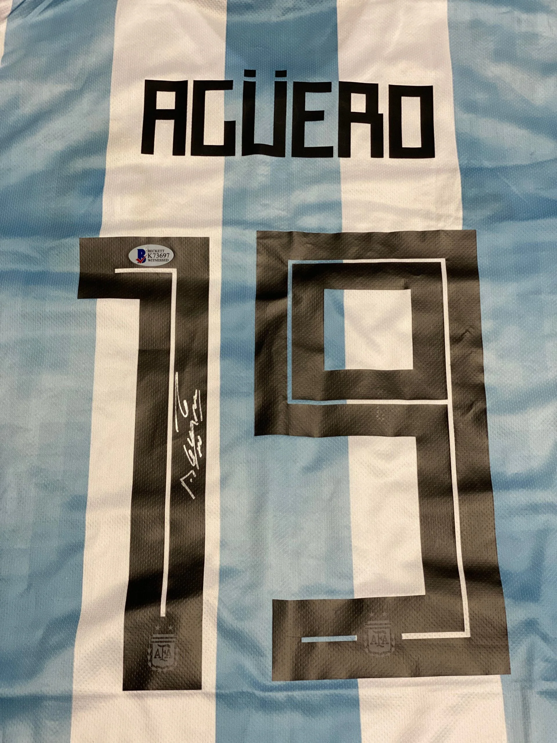 Jersey / Argentina / Kun Agüero - Image 3