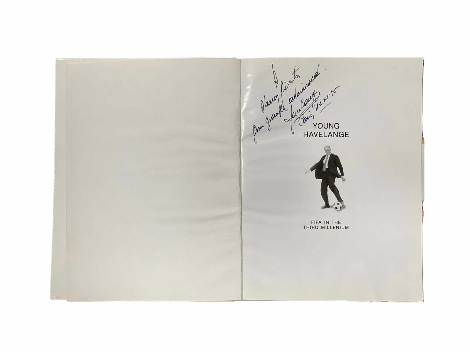 Libro Autografiado / Fifa / Joao Havelange - Image 2