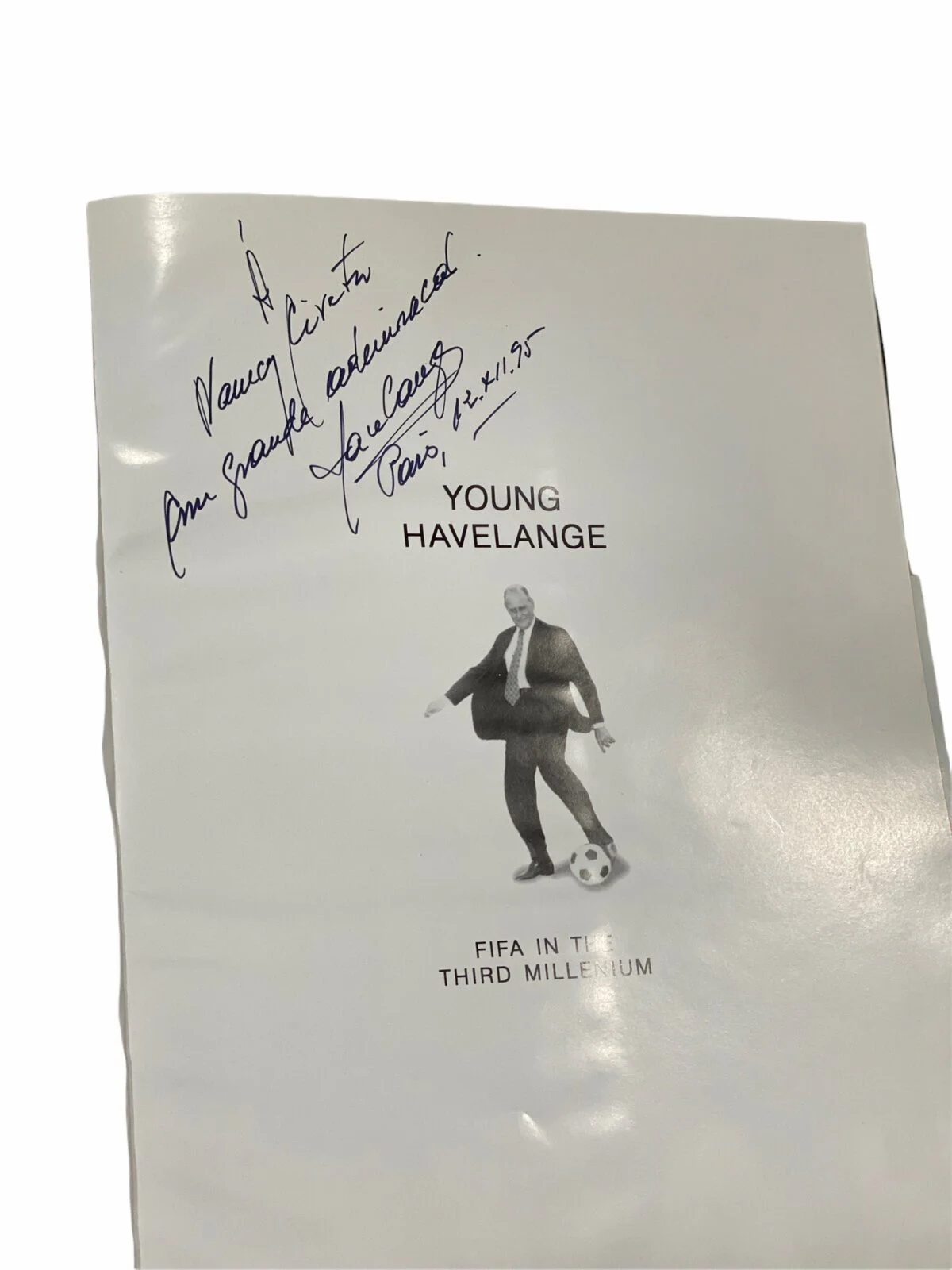 Libro Autografiado / Fifa / Joao Havelange - Image 3