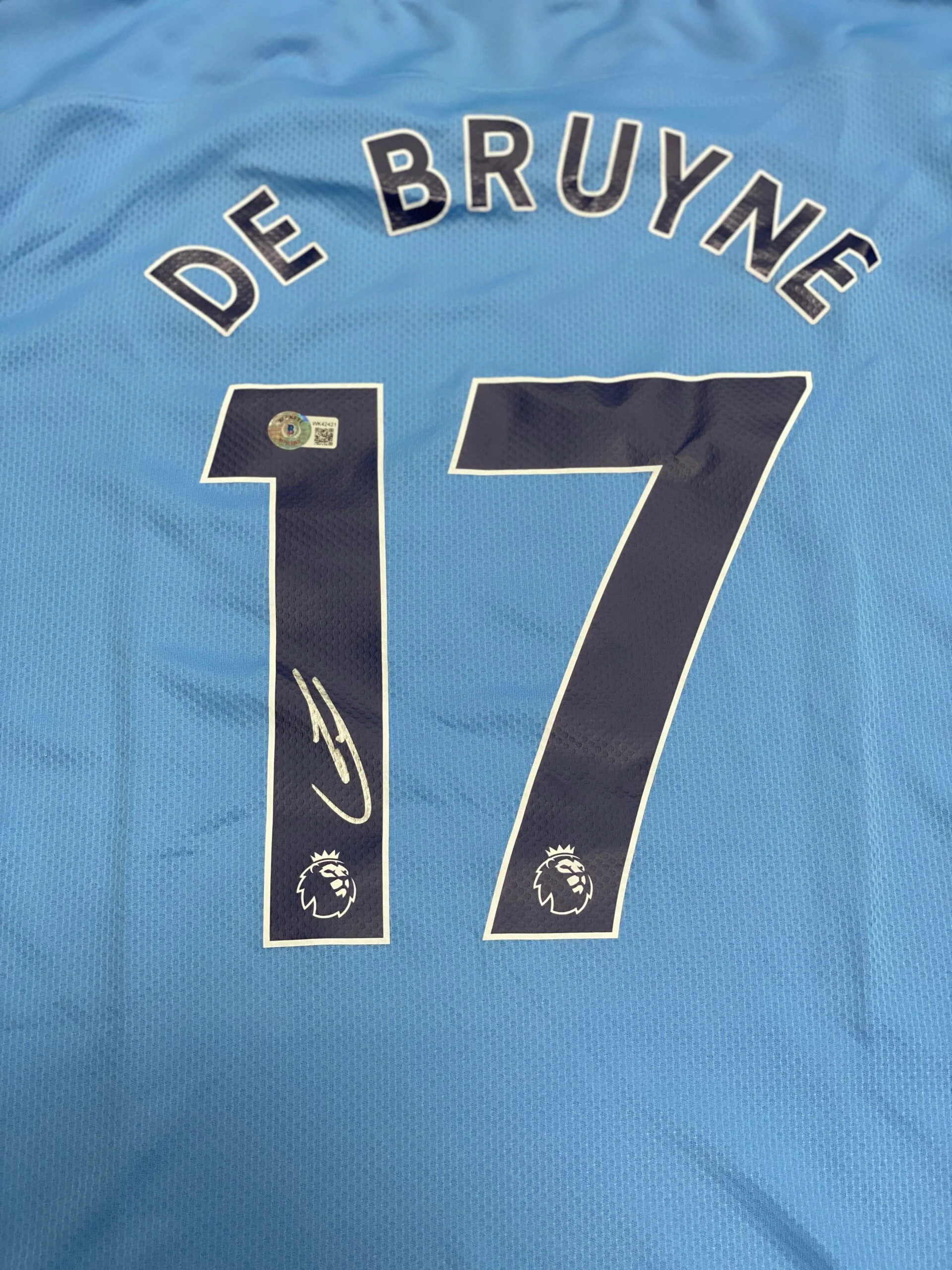 Jersey / Manchester City / Kevin De Bruyne - Image 5