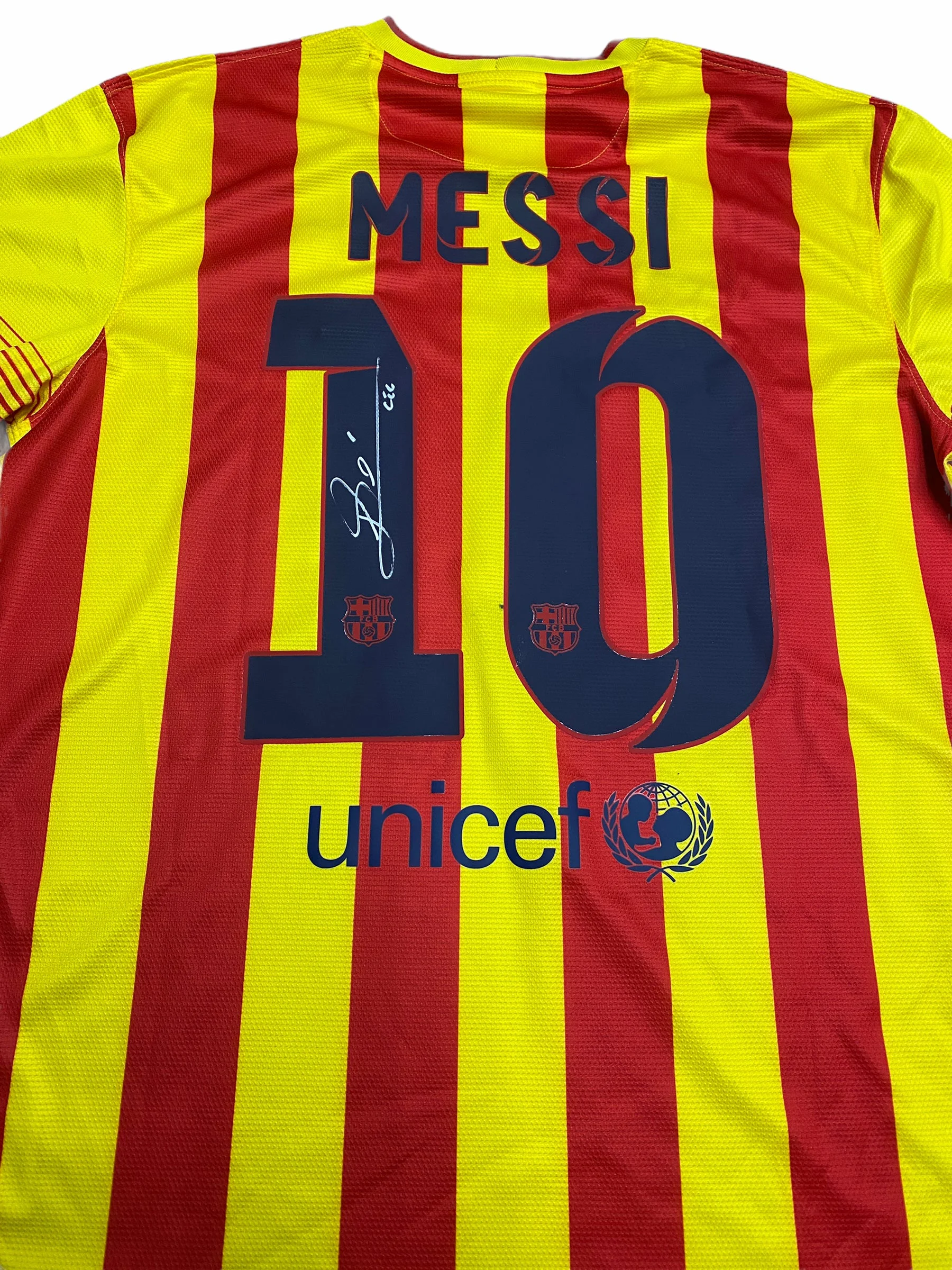 Jersey / Barcelona / EQUIPO 2013 (MESSI, XAVI, INIESTA, PIQUE, ZUBIZARRETA, DANI ALVEZ, MASCHERANO) - Image 2