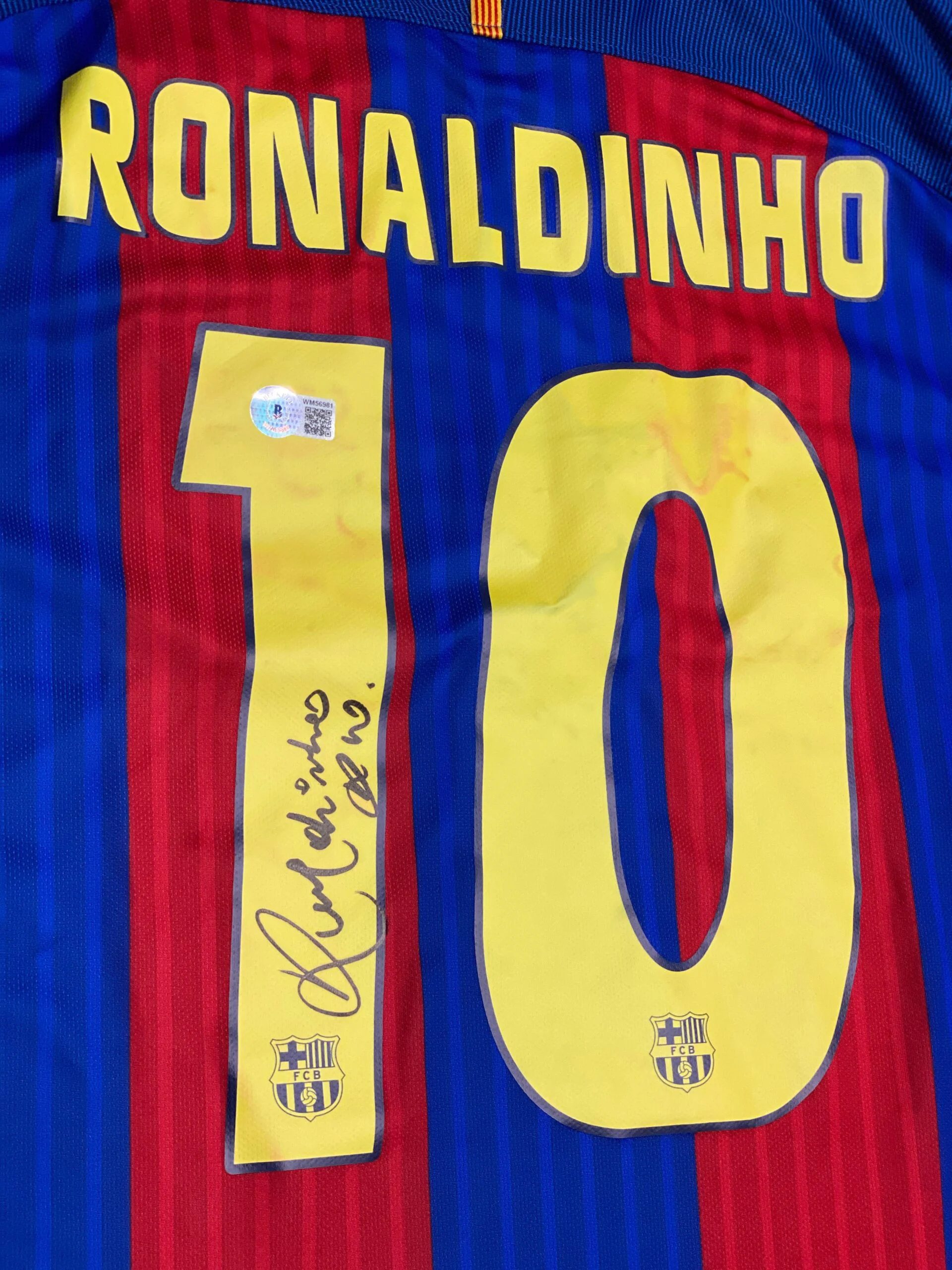 Jersey / Barcelona / Ronaldinho - Image 3