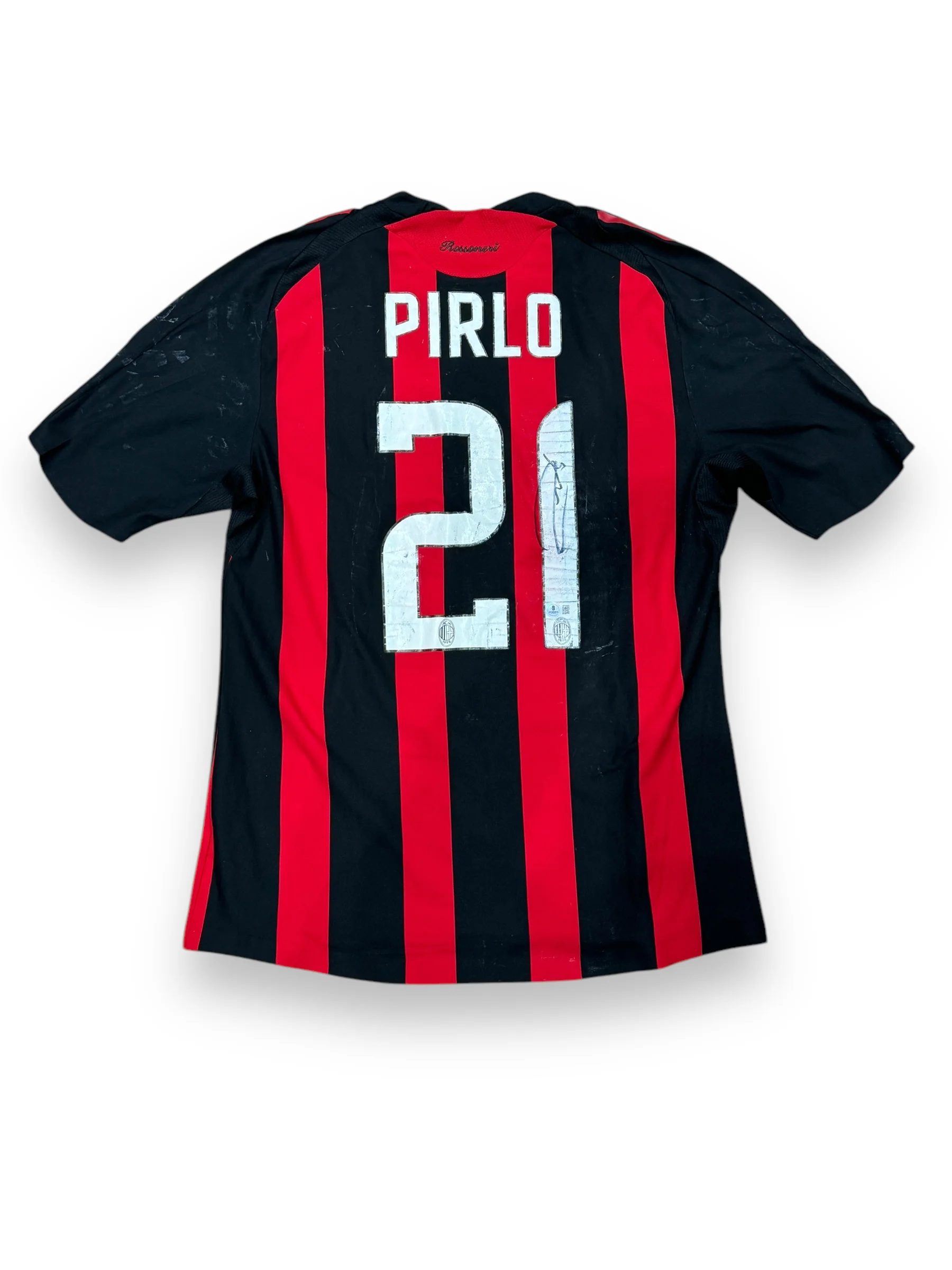 Jersey usado / Milan / Andrea Pirlo