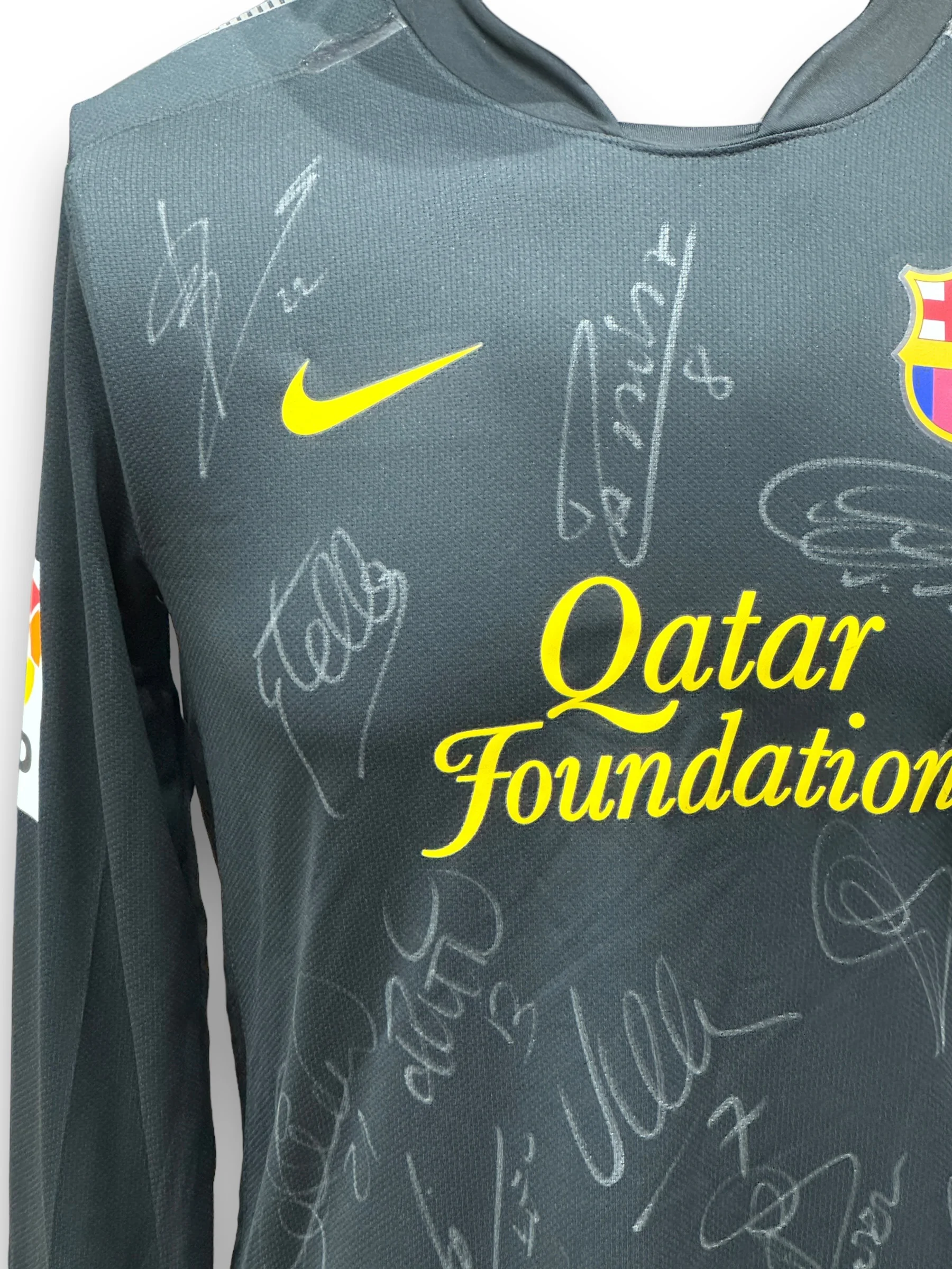 Jersey usado / Barcelona / Temporada 2011-12: Lionel Messi, Iniesta, Victor Valdes y mas
