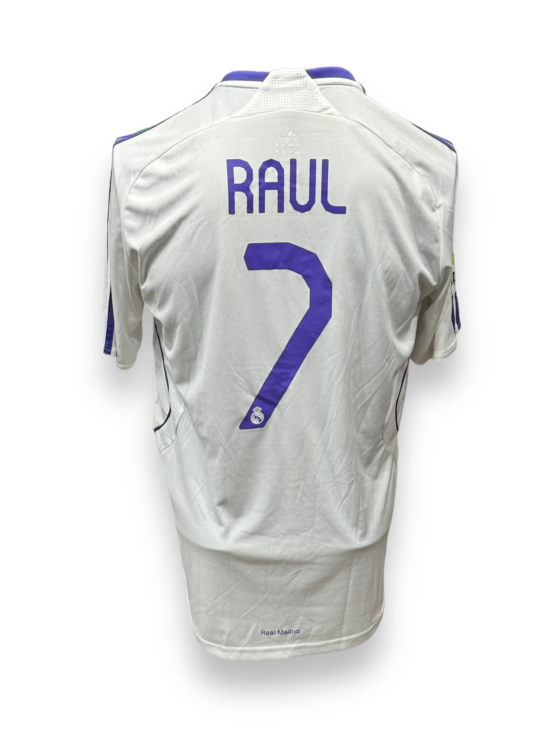 Jersey usado / Real Madrid / Raúl González