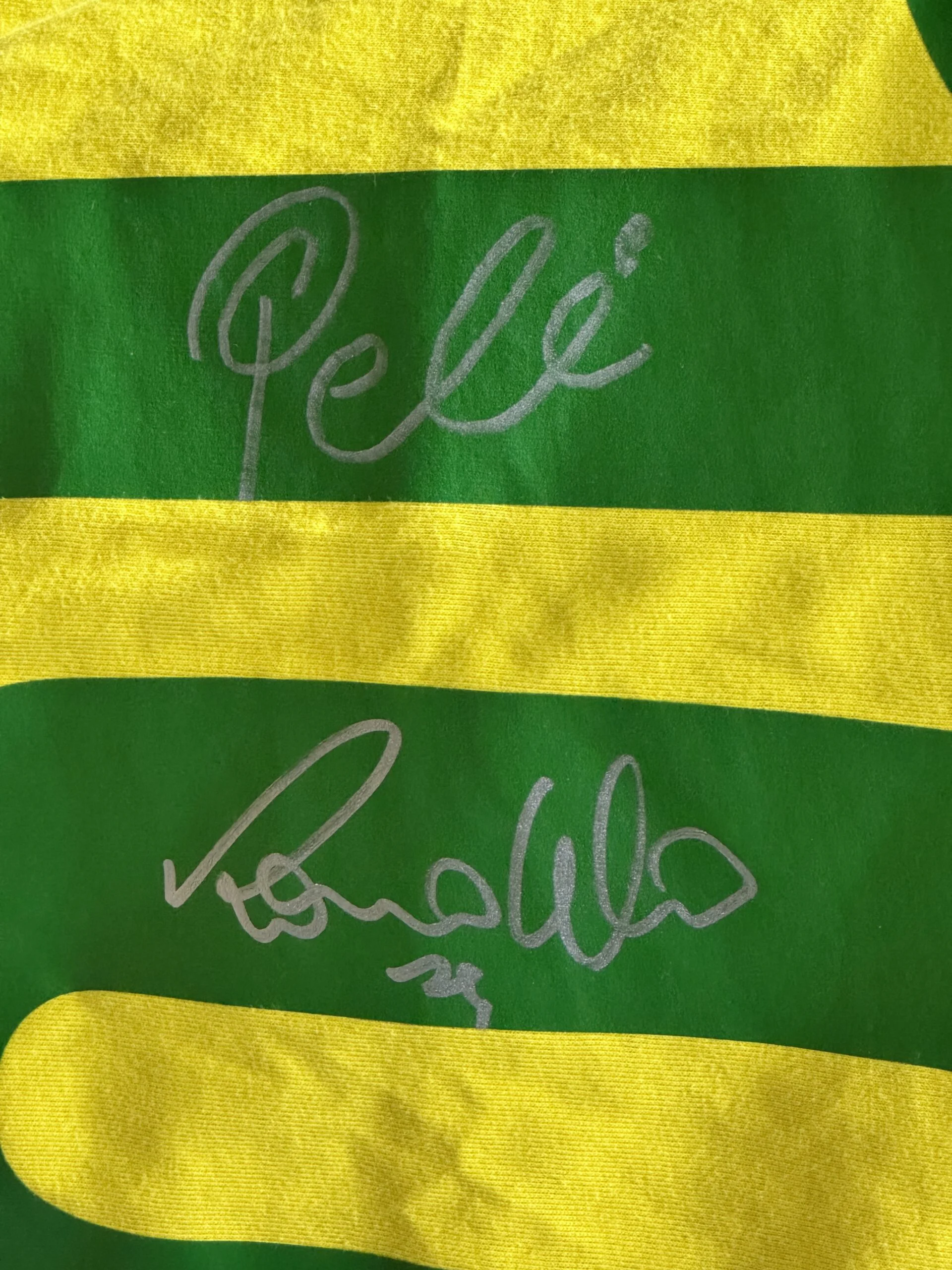 Jersey / Brasil / Pele y Ronaldo Nazario - Image 4