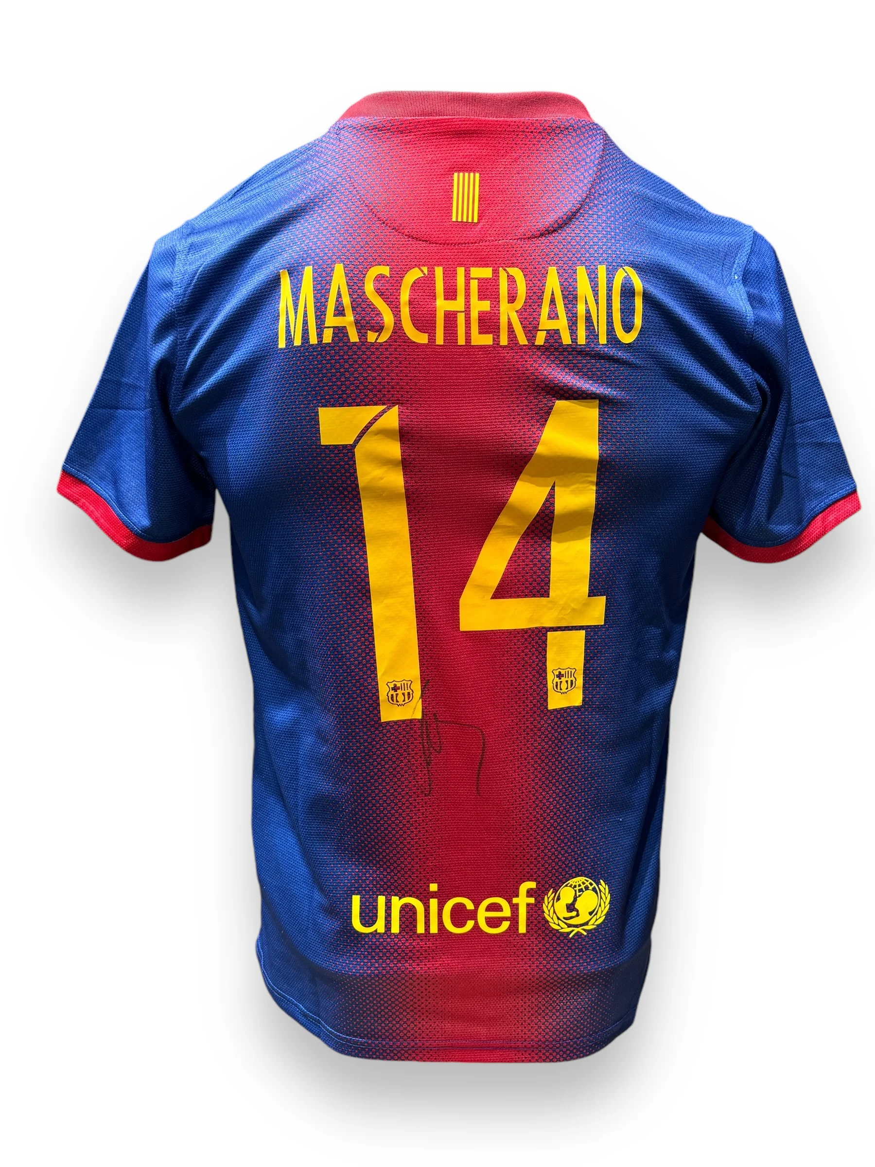 Jersey / Barcelona / Xavi, Javier Mascherato - Image 4