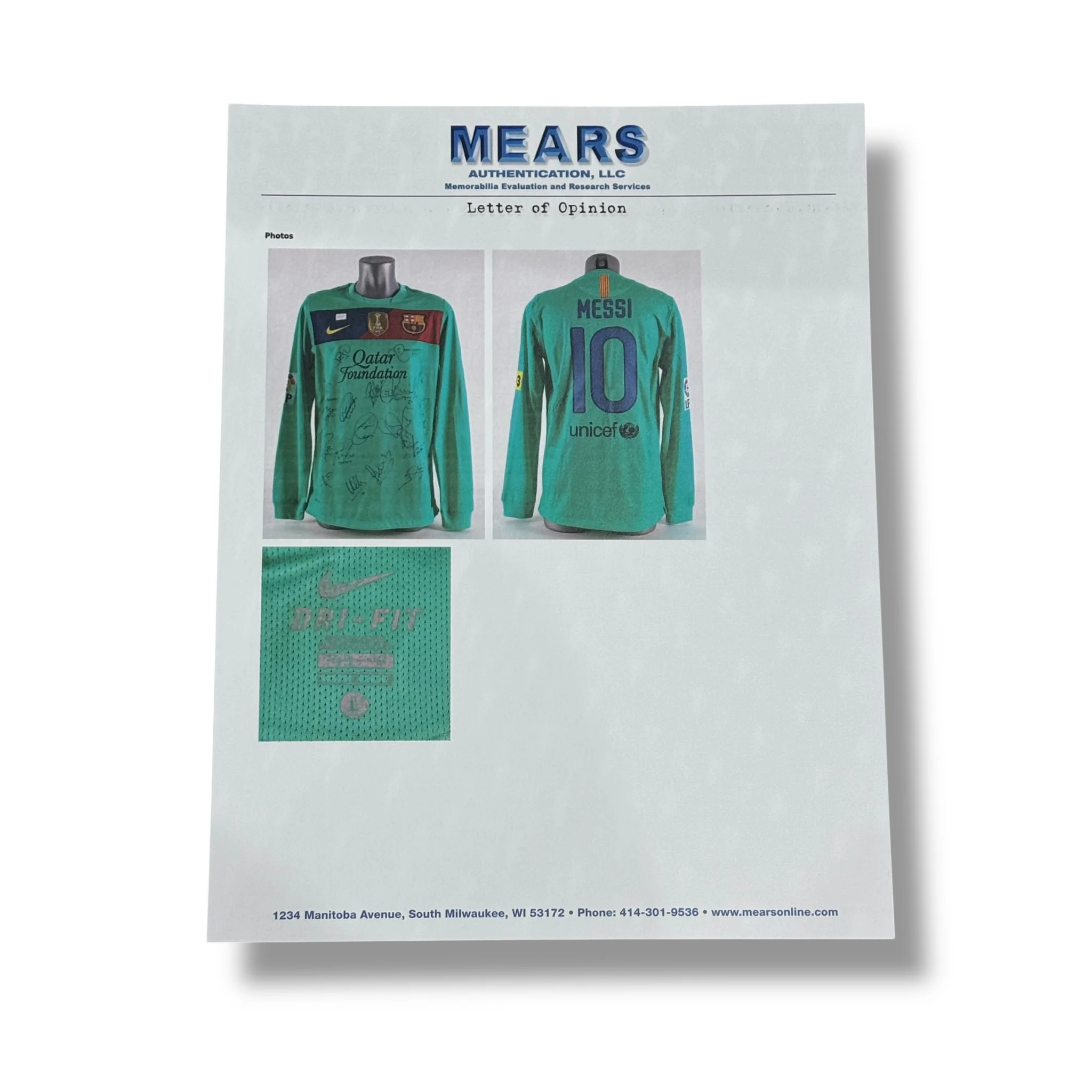 Jersey usado / Barcelona / Lionel Messi - Image 18
