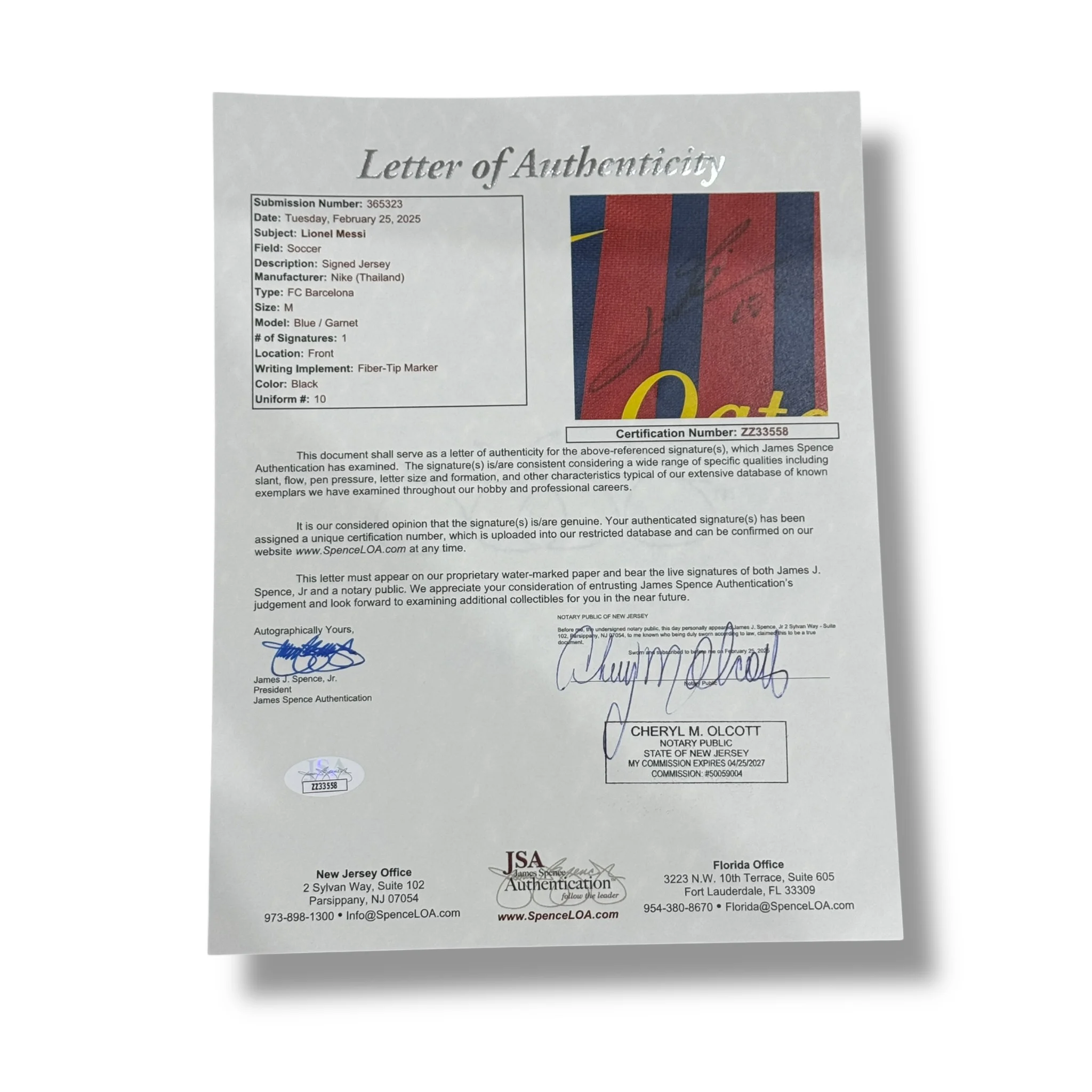 Jersey usado / Barcelona / Lionel Messi - Image 10