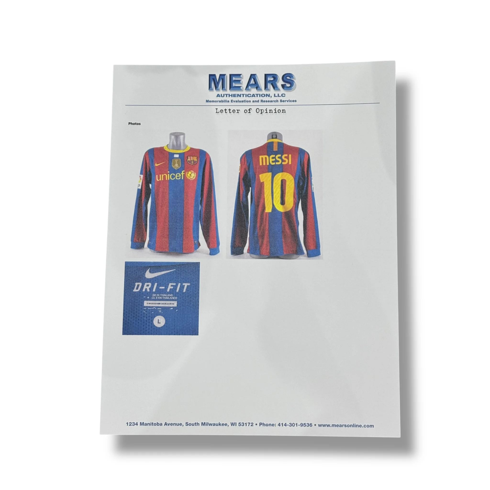 Jersey usado / Barcelona / Lionel Messi - Image 16