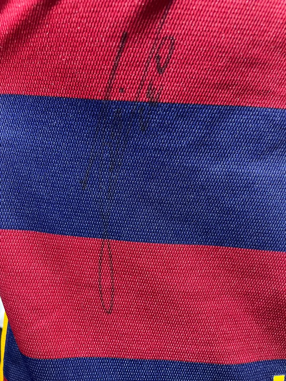 Jersey usado en juego / Barcelona / Luis Suárez (Messi / Neymar) - Image 3