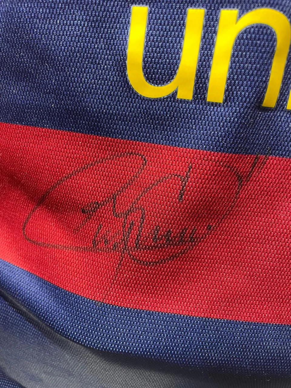 Jersey usado en juego / Barcelona / Luis Suárez (Messi / Neymar) - Image 4
