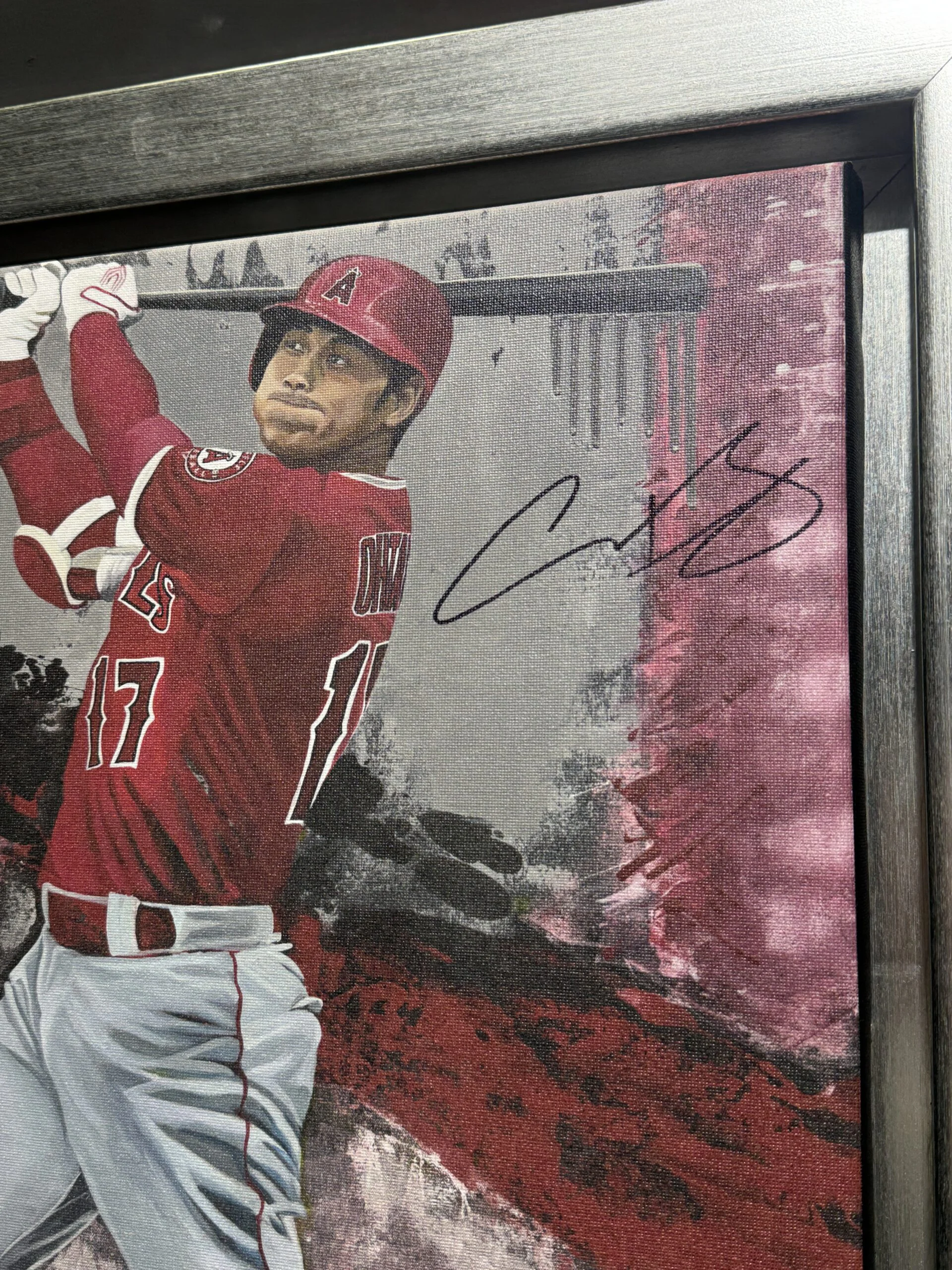 Canvas-Litografia enmarcada / Angels / Shohei Ohtani - Image 3