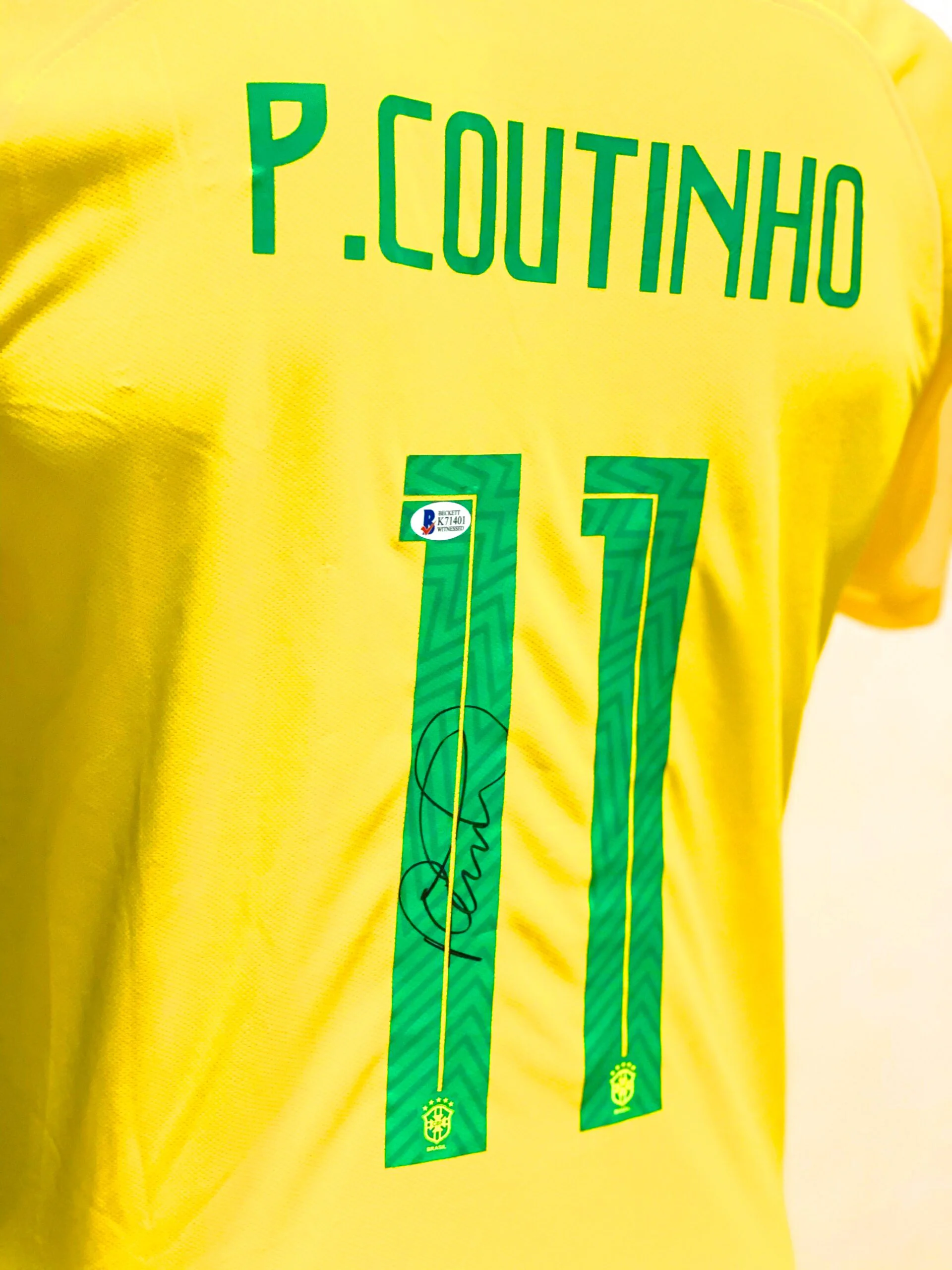 Jersey / Brasil / Philippe Coutinho - Image 3