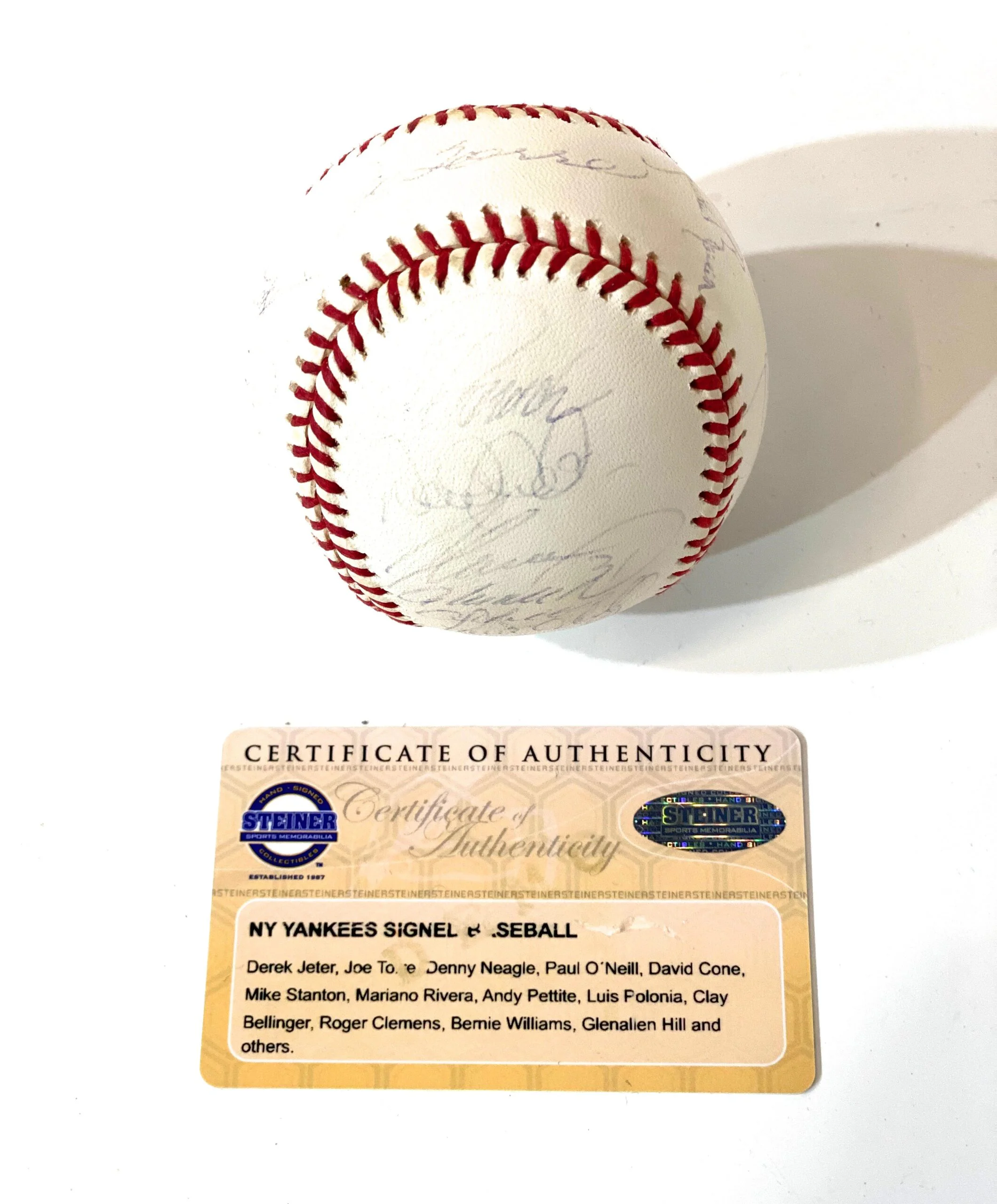 Pelota Baseball / Yankees / Equipo Temporada 2000