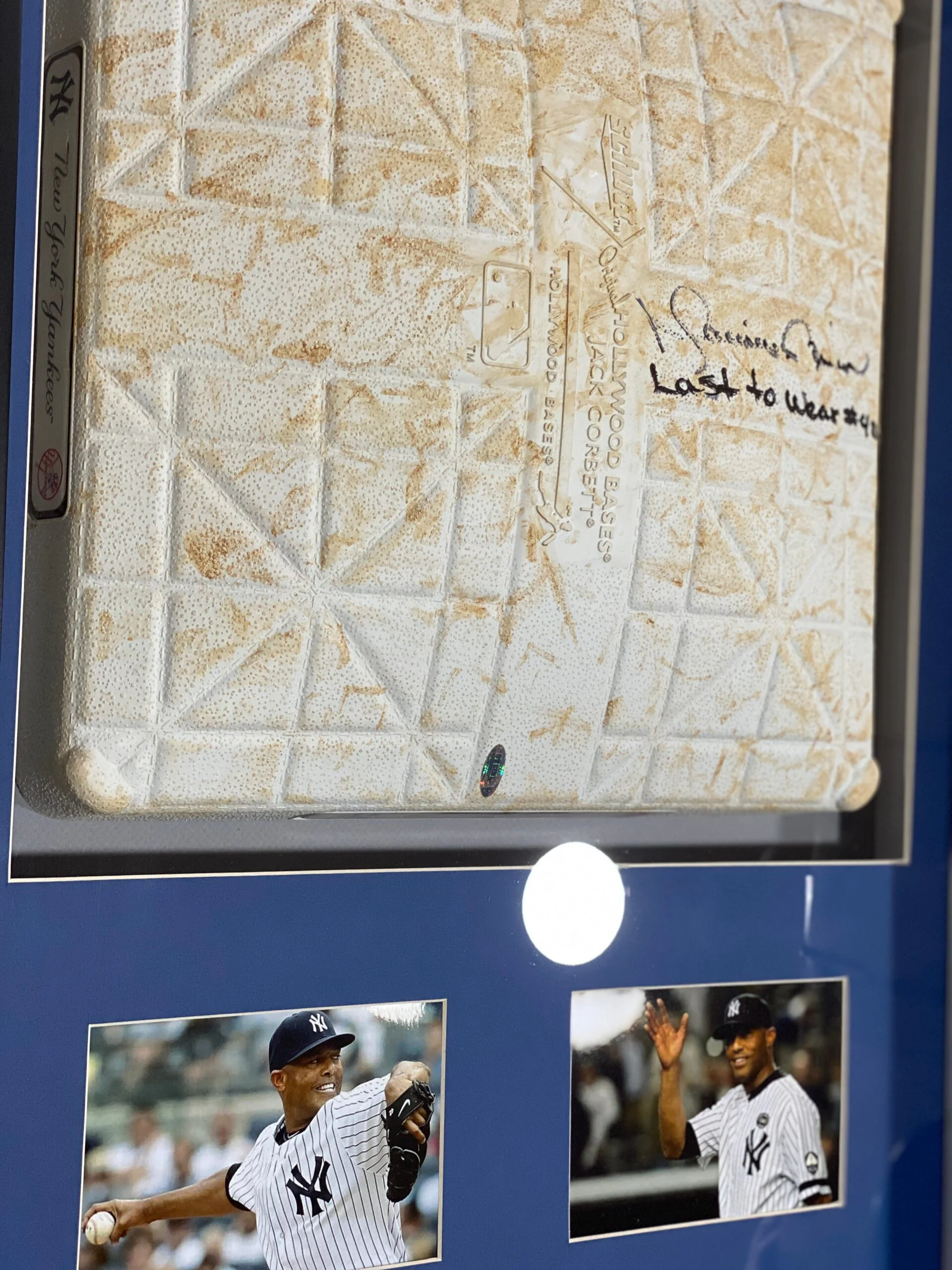Base Enmarcada / Yankees / Mariano Rivera - Image 2