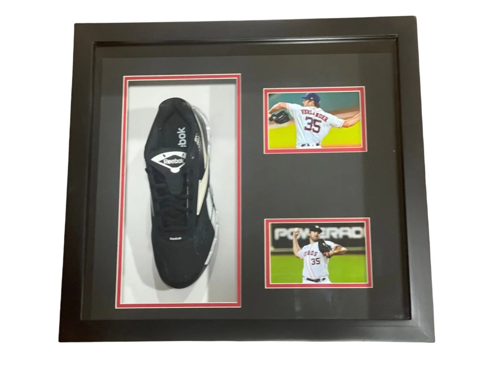 Cleat Enmarcado / Astros / Justin Verlander