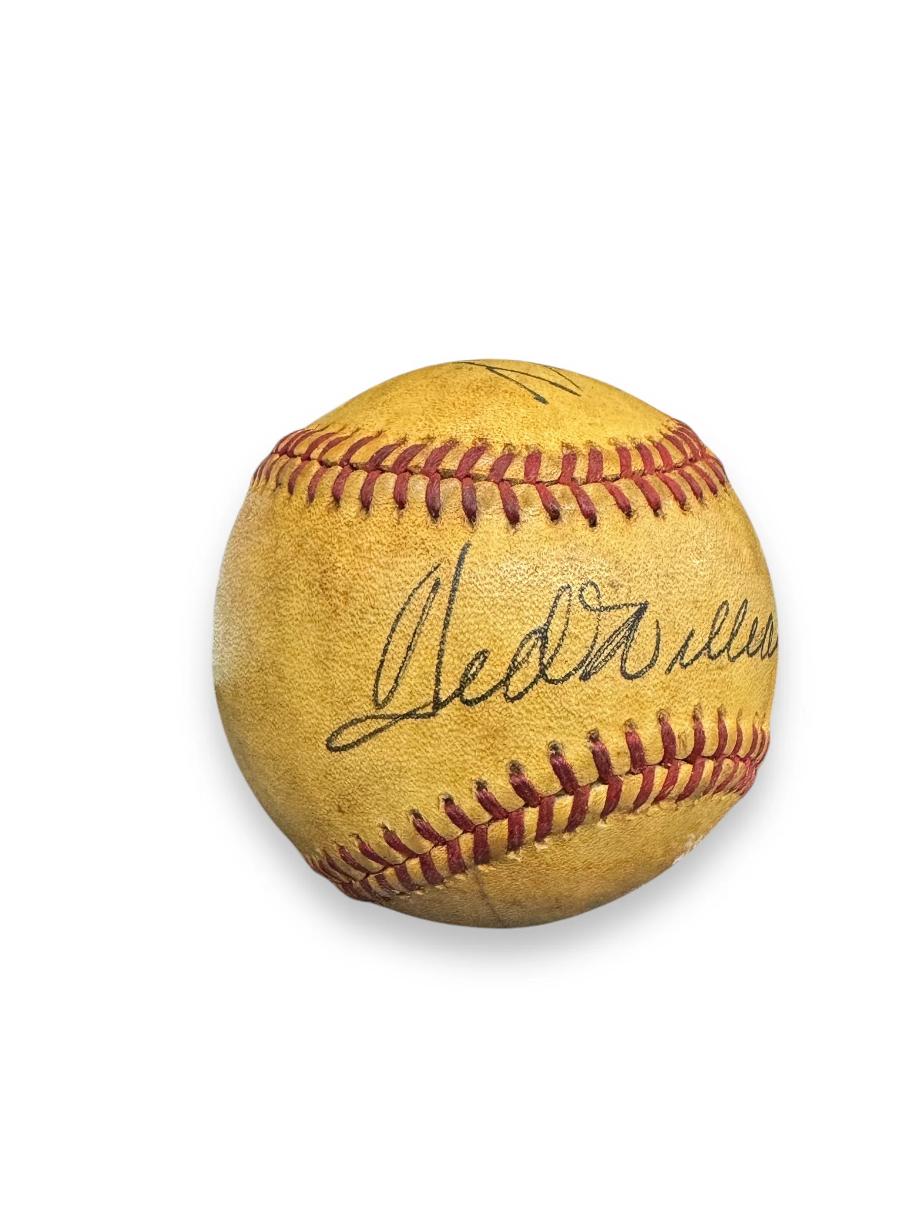 Pelota Baseball usada en juego / Red Sox / Ted Williams & Carl Yastrzemski - Image 2
