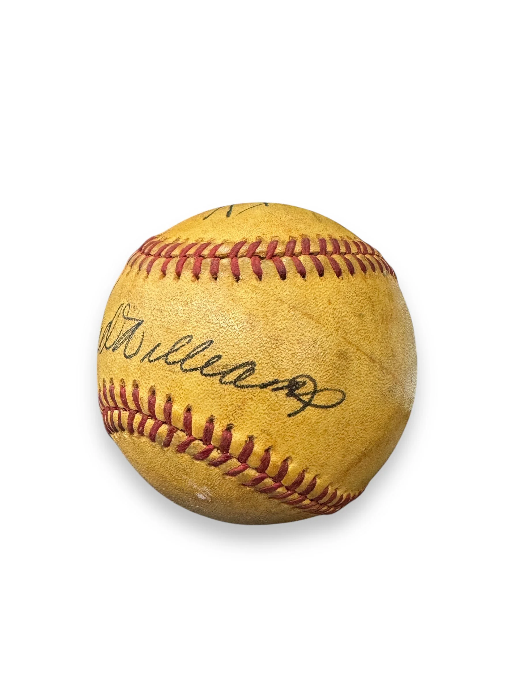 Pelota Baseball usada en juego / Red Sox / Ted Williams & Carl Yastrzemski - Image 3