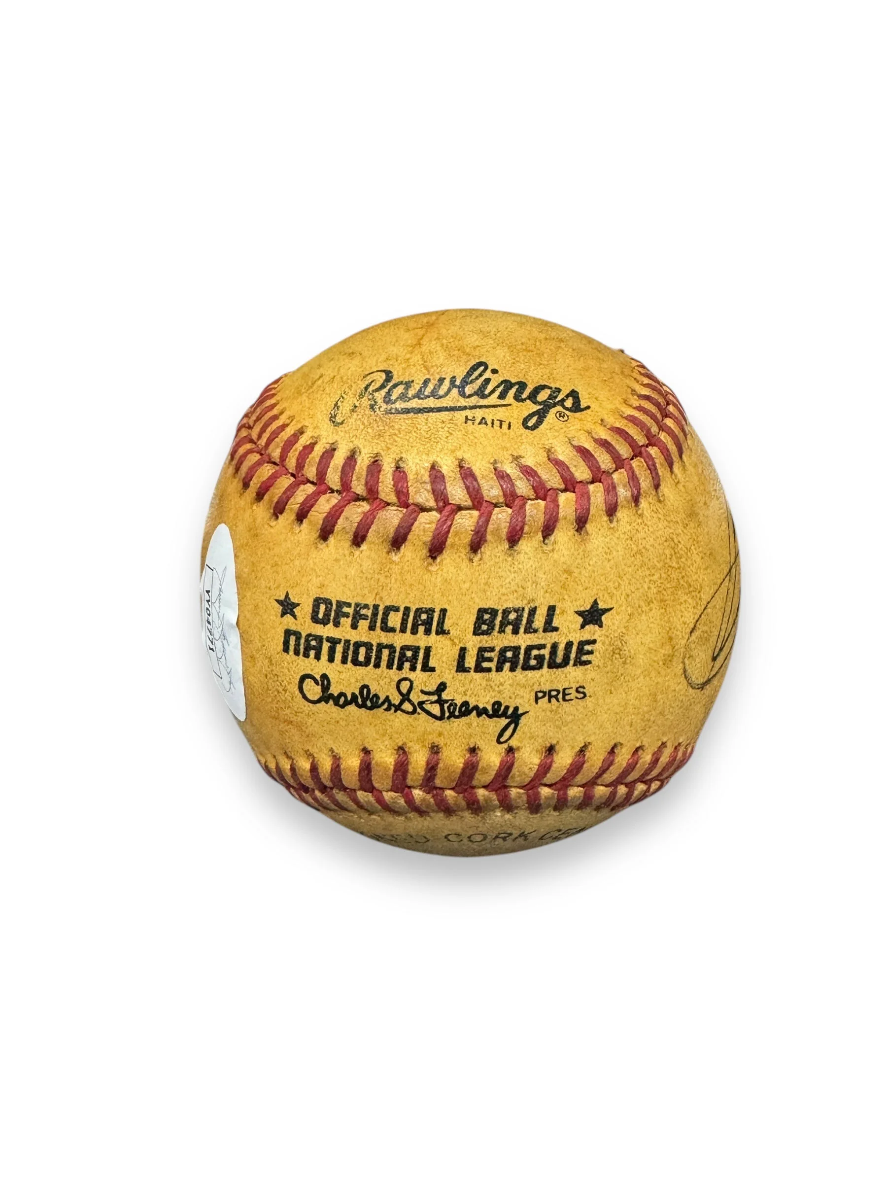 Pelota Baseball usada en juego / Red Sox / Ted Williams & Carl Yastrzemski - Image 6