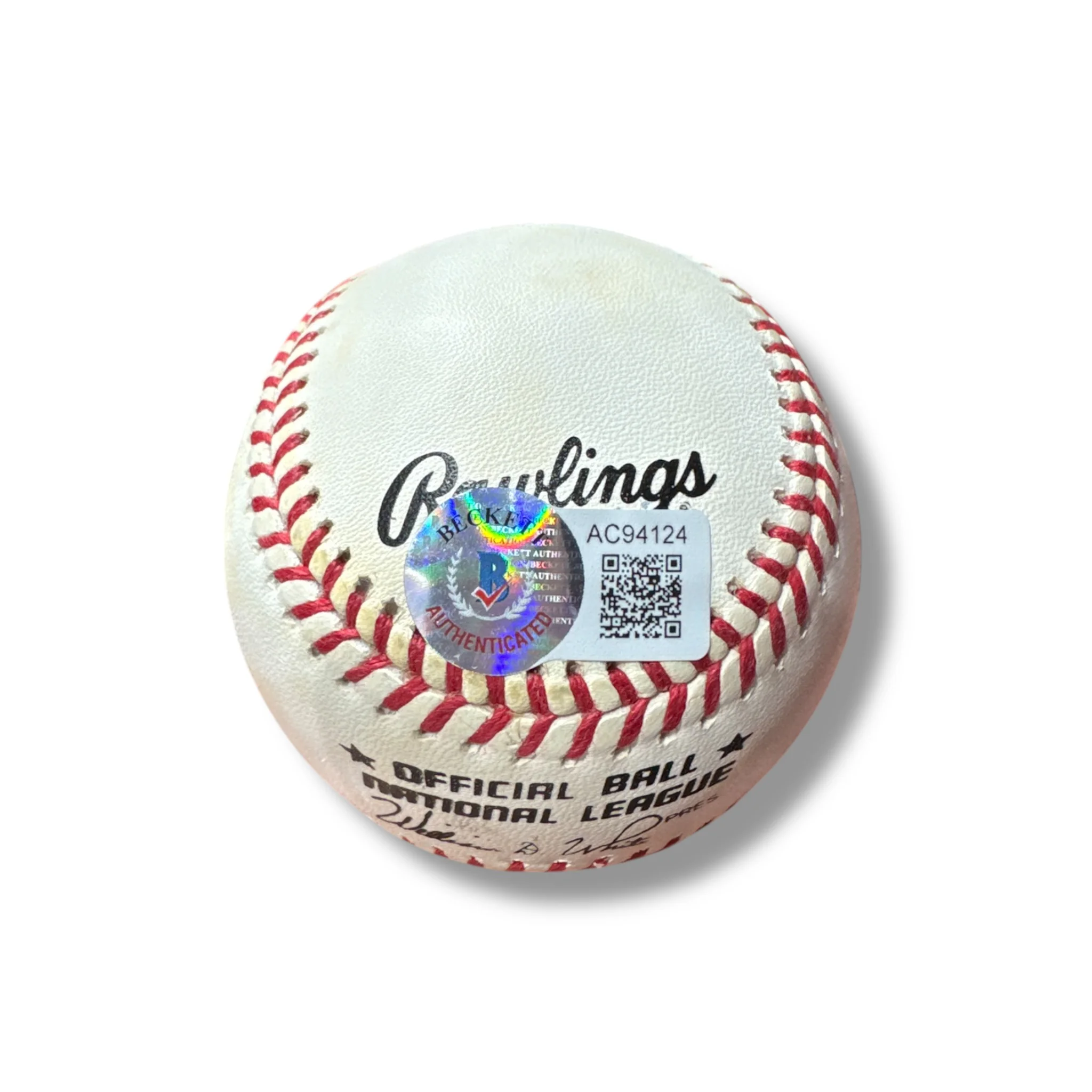 Pelota Baseball / Braves / Hank Aaron - Image 5