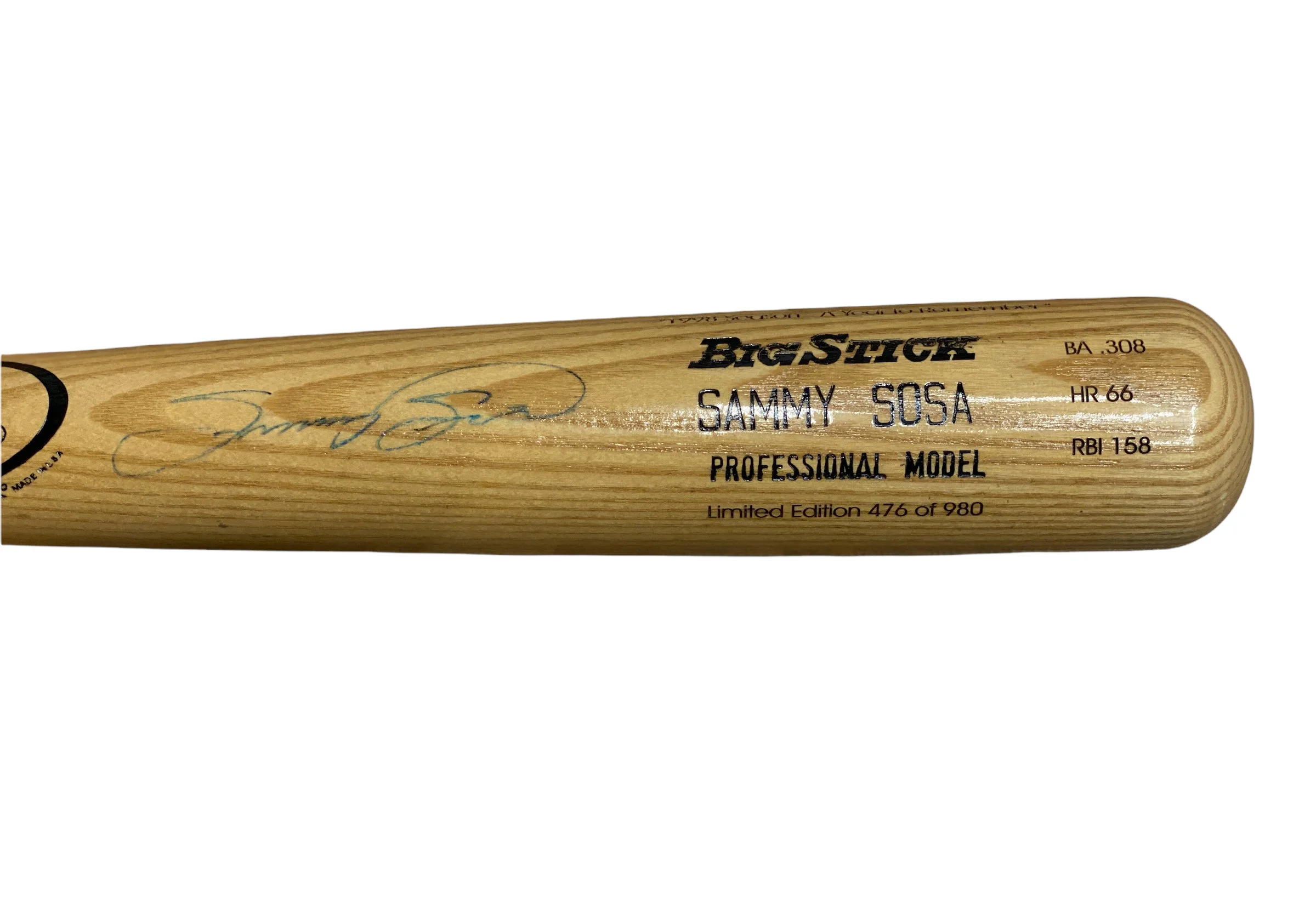 Bat / Cubs / Sammy Sosa - Image 2