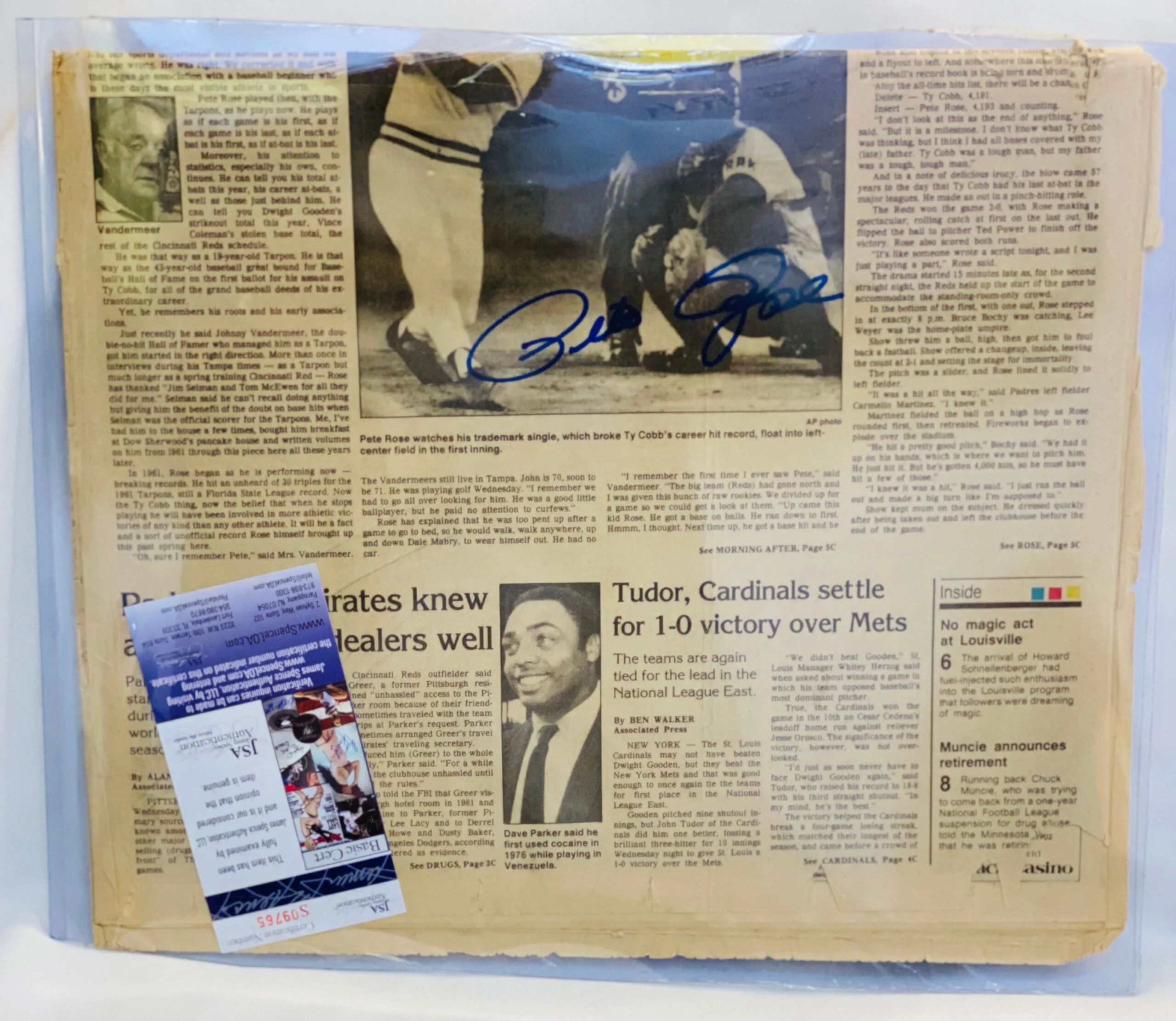 Periódico | Reds | Pete Rose - Image 2