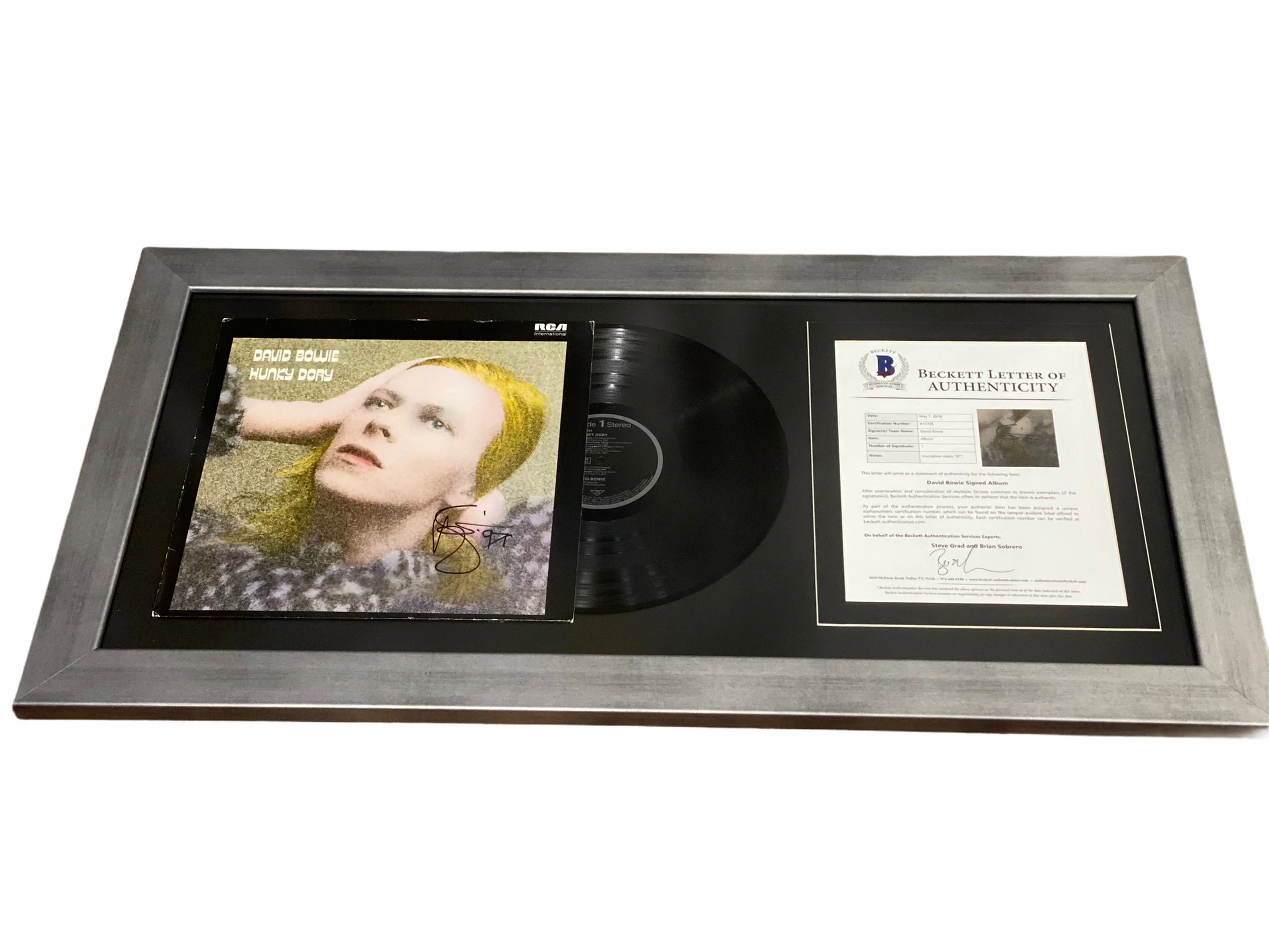 Disco LP Enmarcado / Musica / David Bowie - Image 2