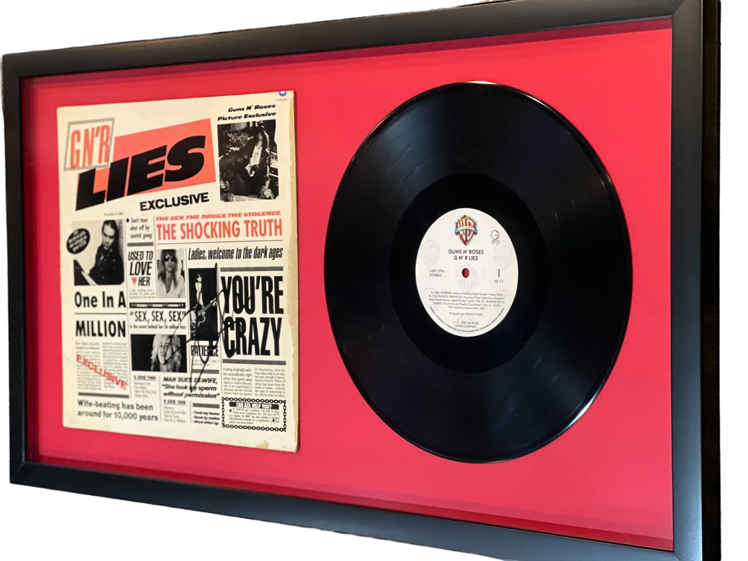 Disco LP Enmarcado / Guns N´ Roses / Slash - Image 2