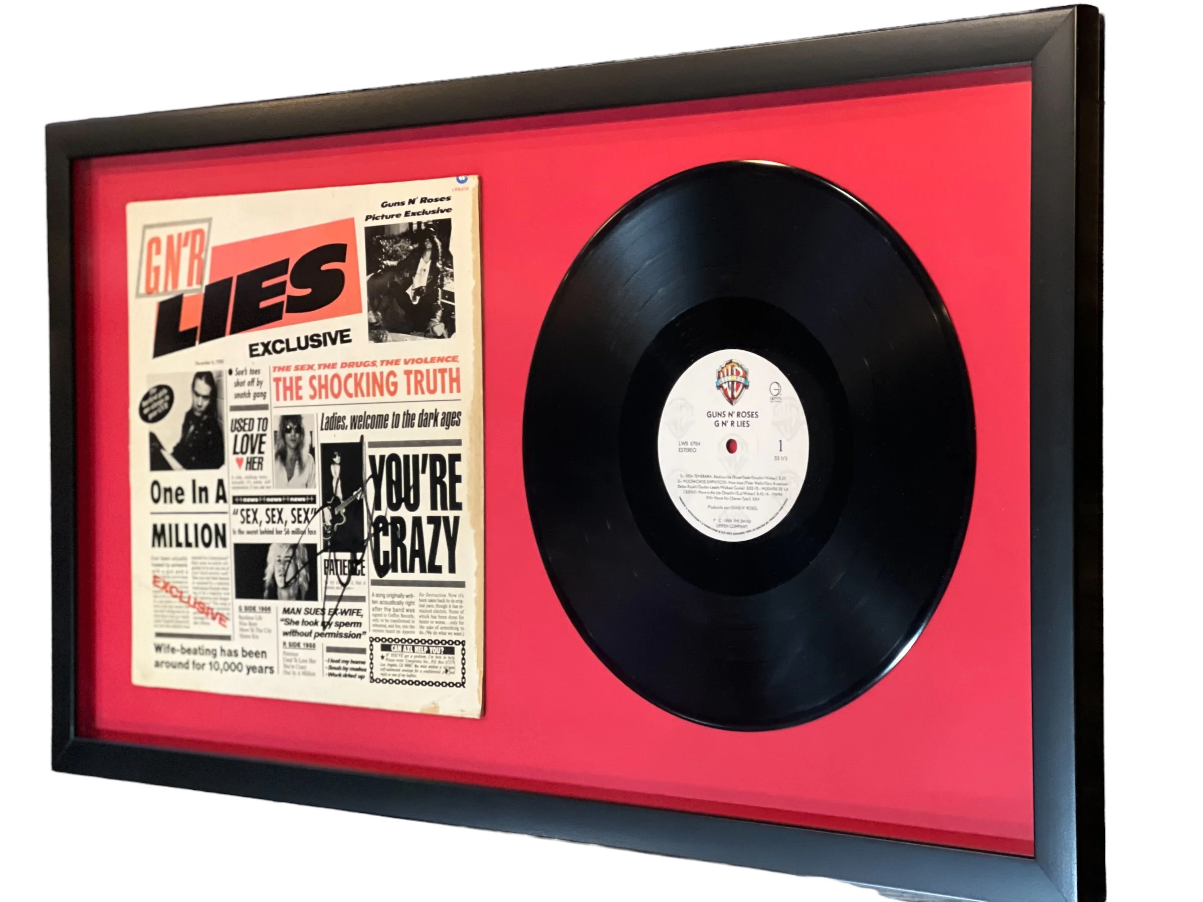 Disco LP Enmarcado / Guns N´ Roses / Slash - Image 3
