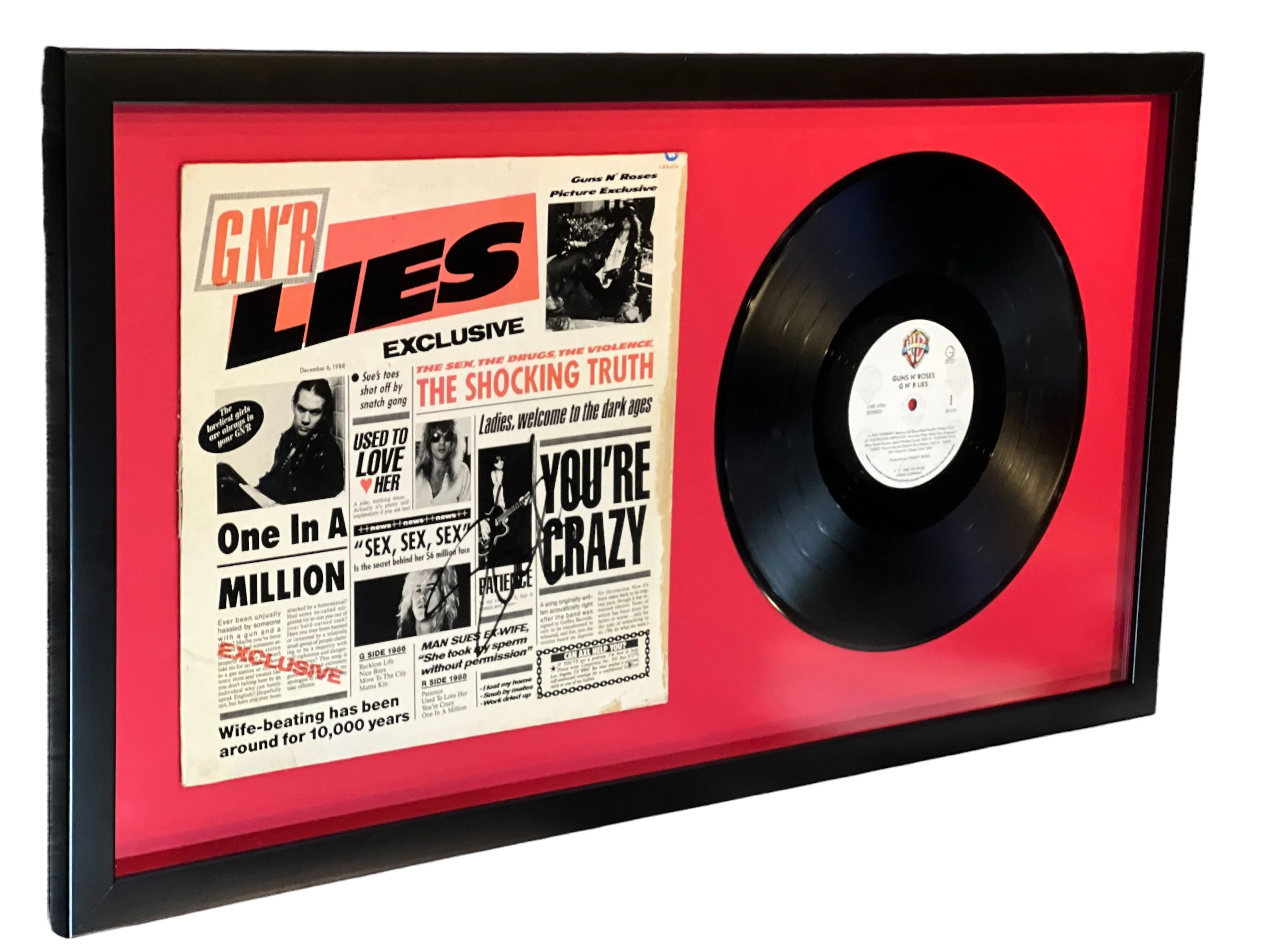 Disco LP Enmarcado / Guns N´ Roses / Slash - Image 4